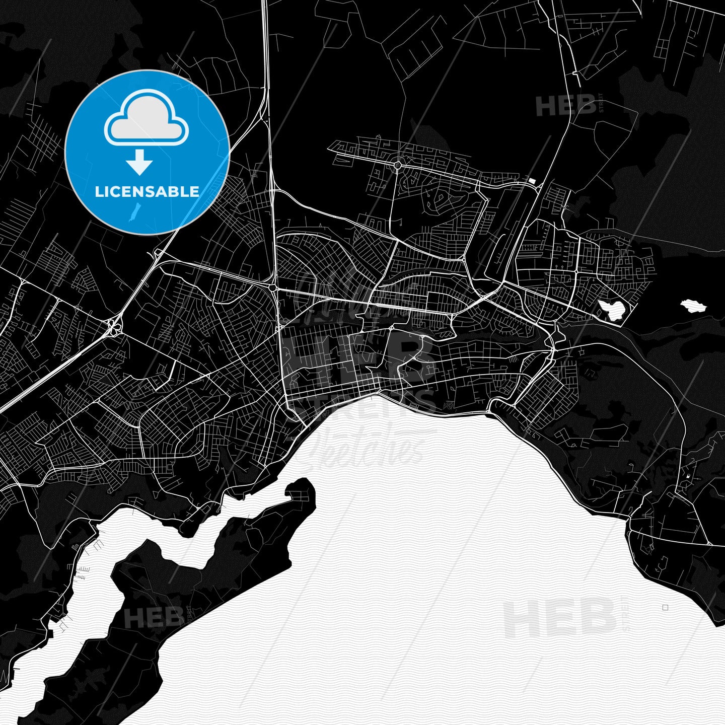 Puerto Montt, Chile PDF map