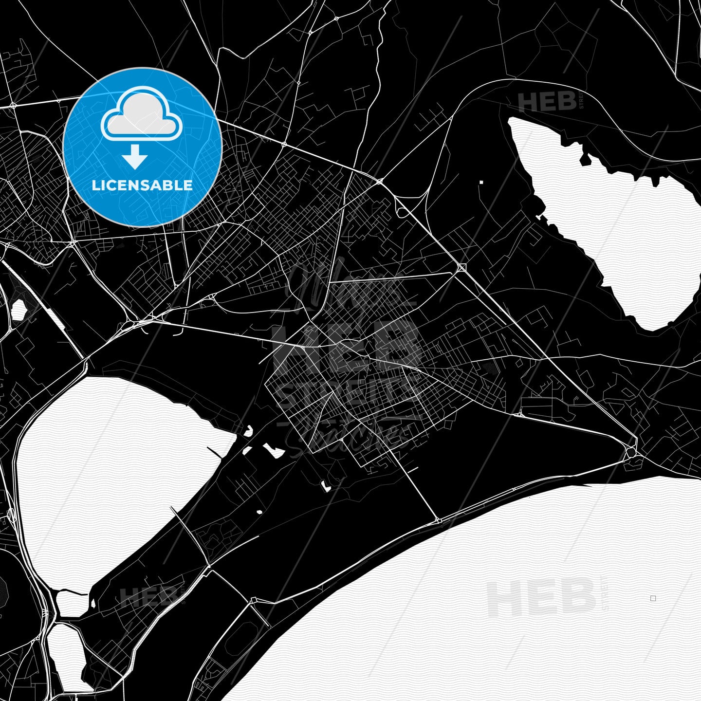 Quartu Sant Elena, Italy PDF map