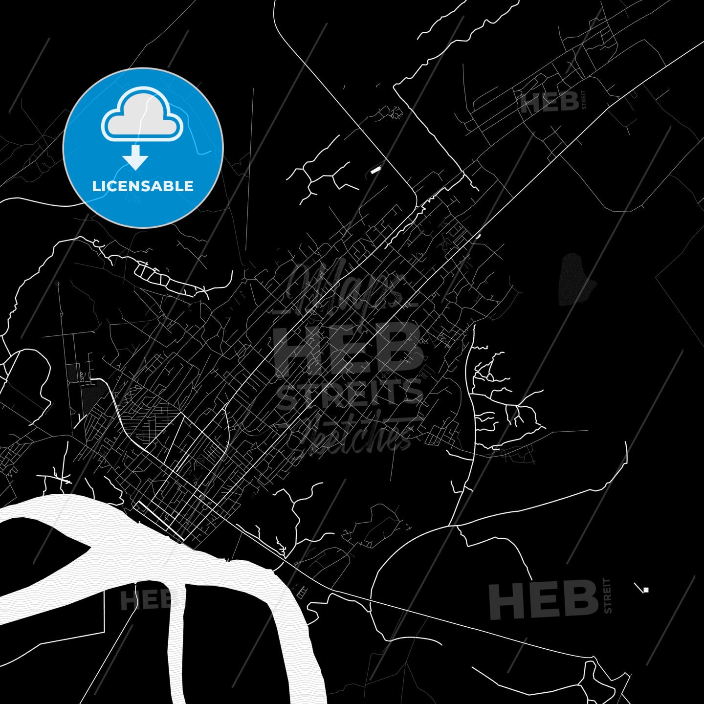 Quelimane, Mozambique PDF map