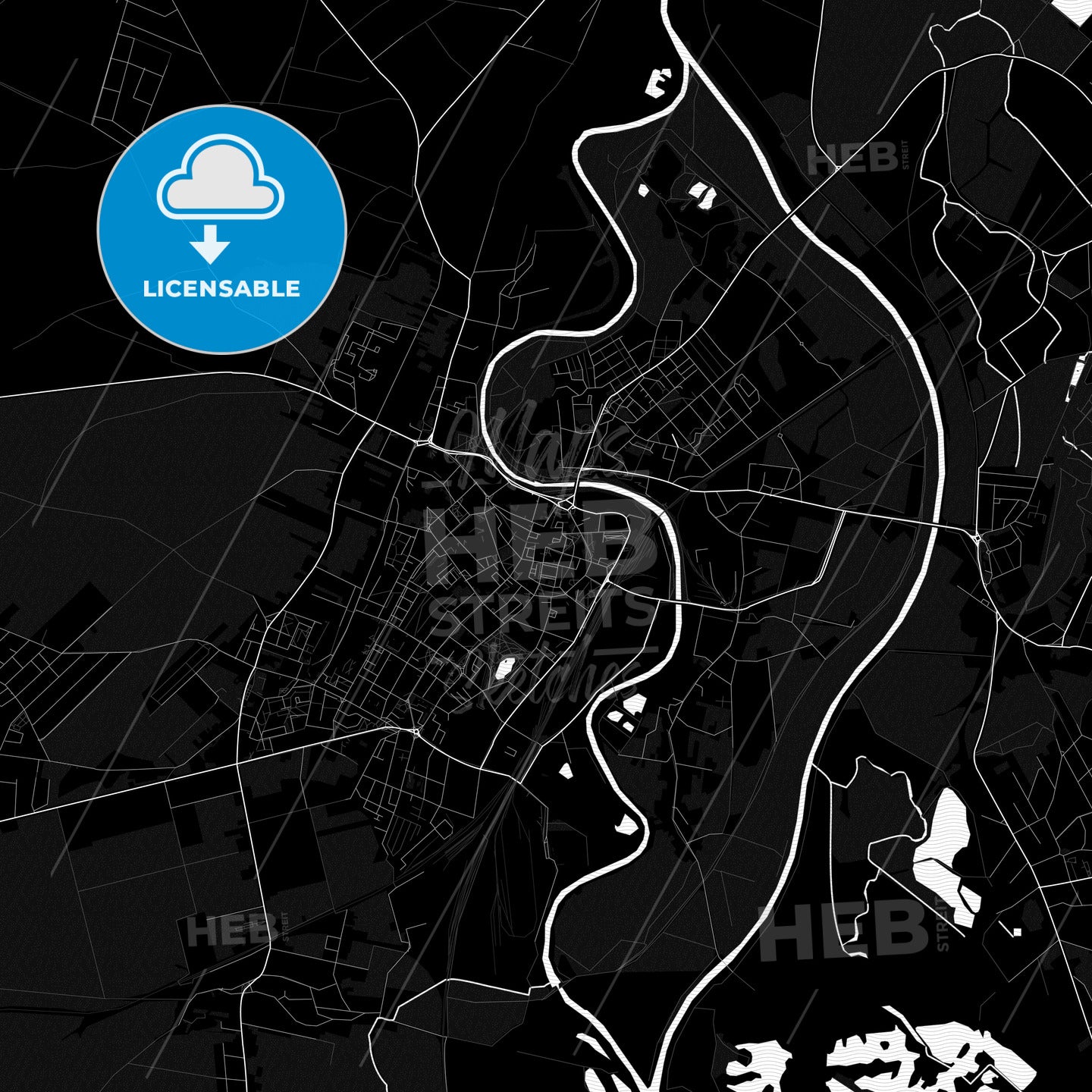 Racibórz, Poland PDF map
