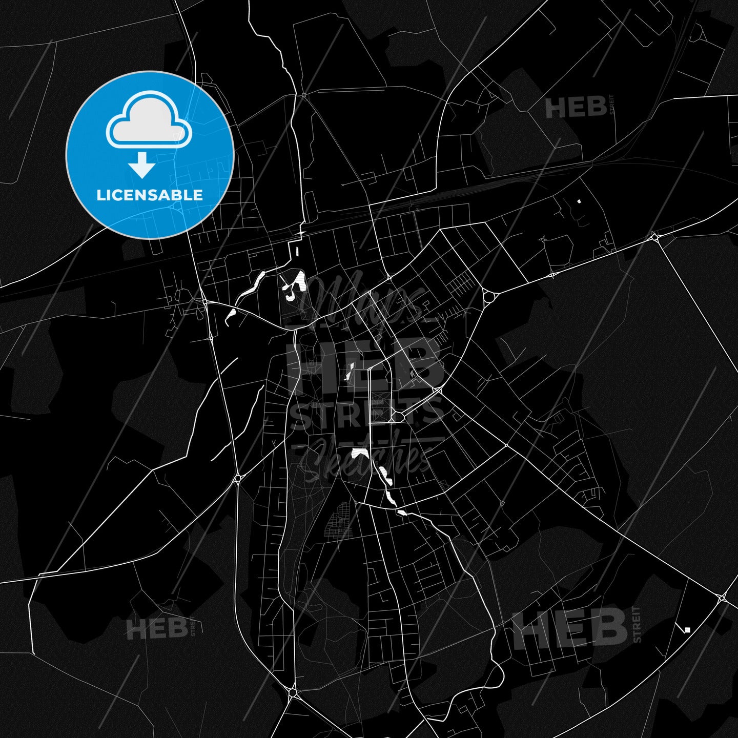 Rakvere, Estonia PDF map