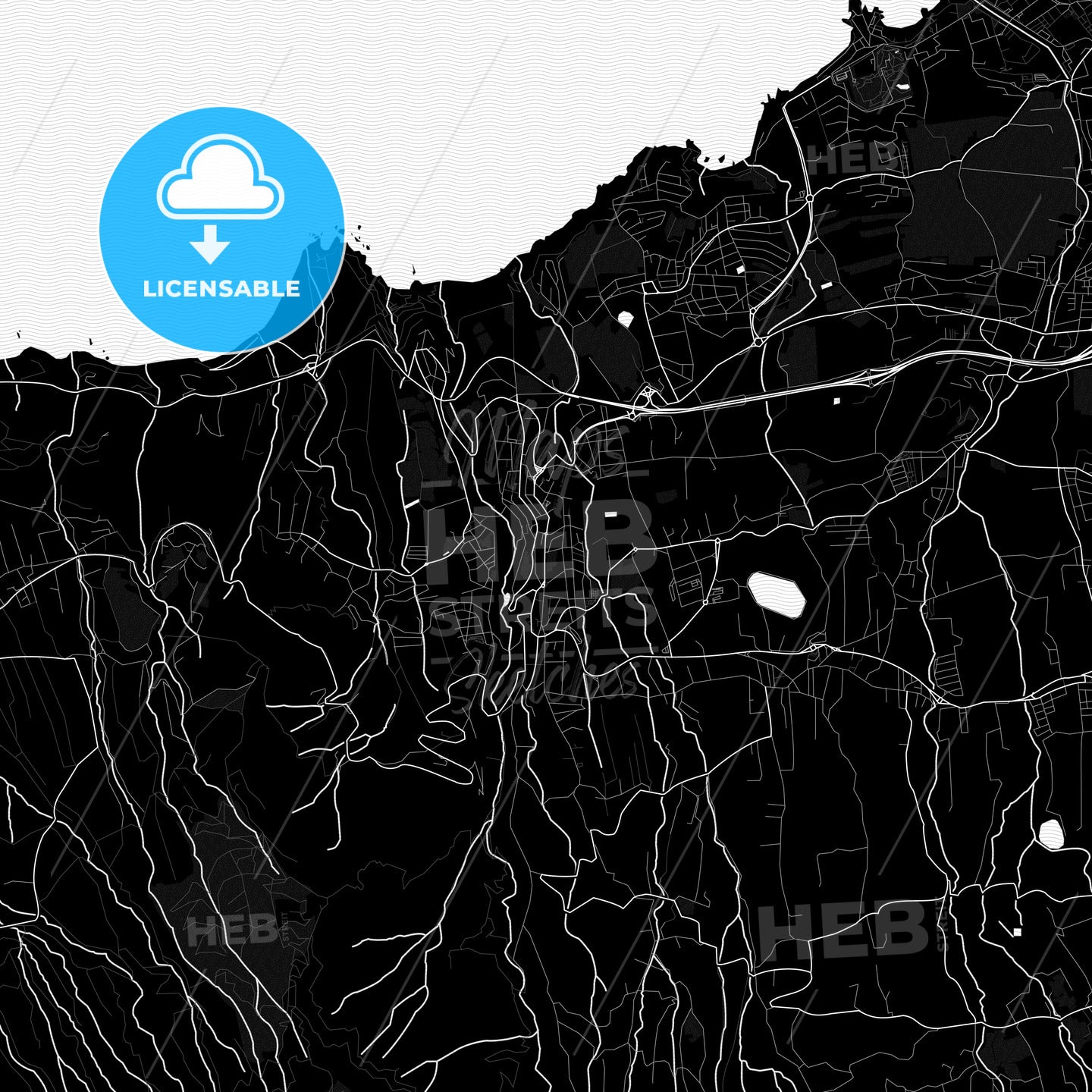 Realejo Alto, Spain PDF map