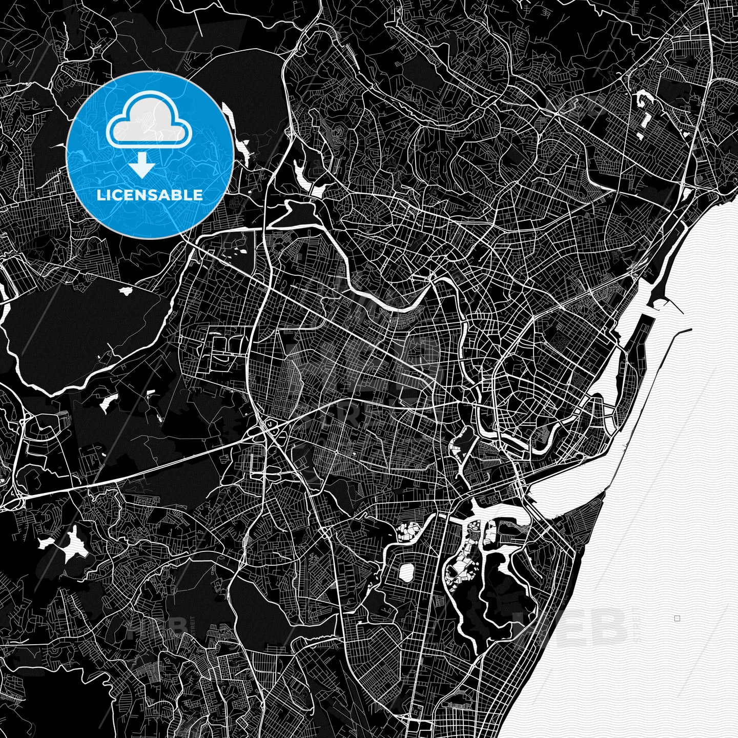 Recife, Brazil PDF map