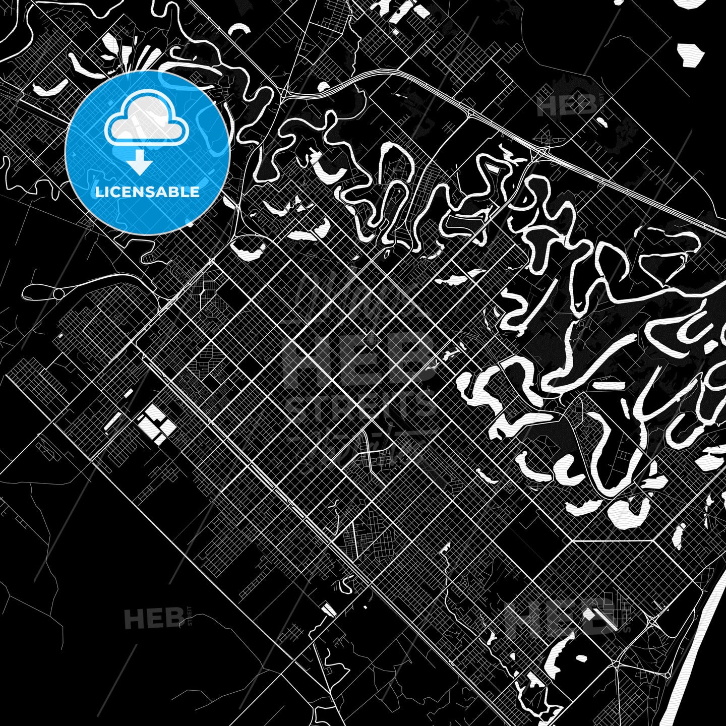 Resistencia, Argentina PDF map