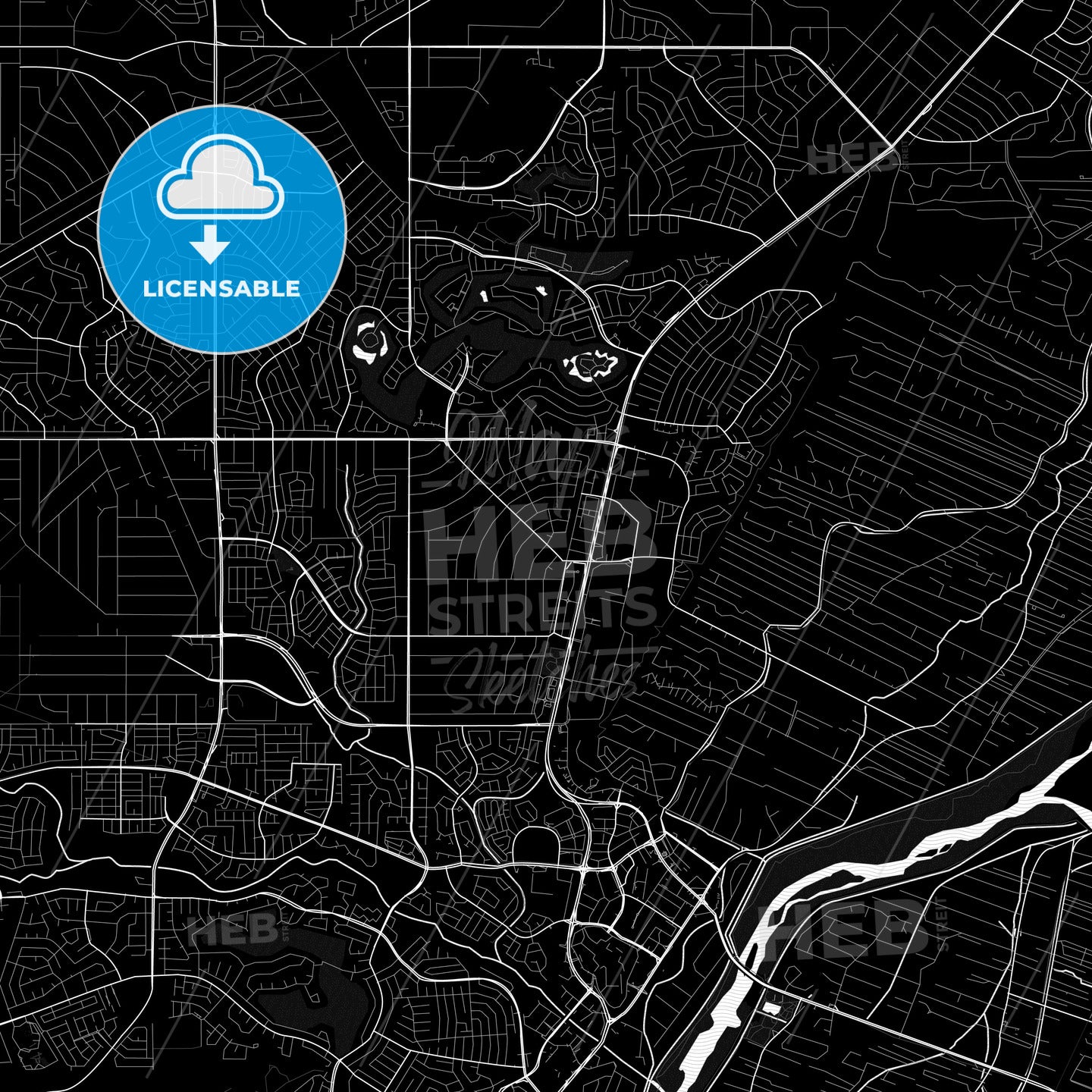 Rio Rancho, New Mexico, United States, PDF map