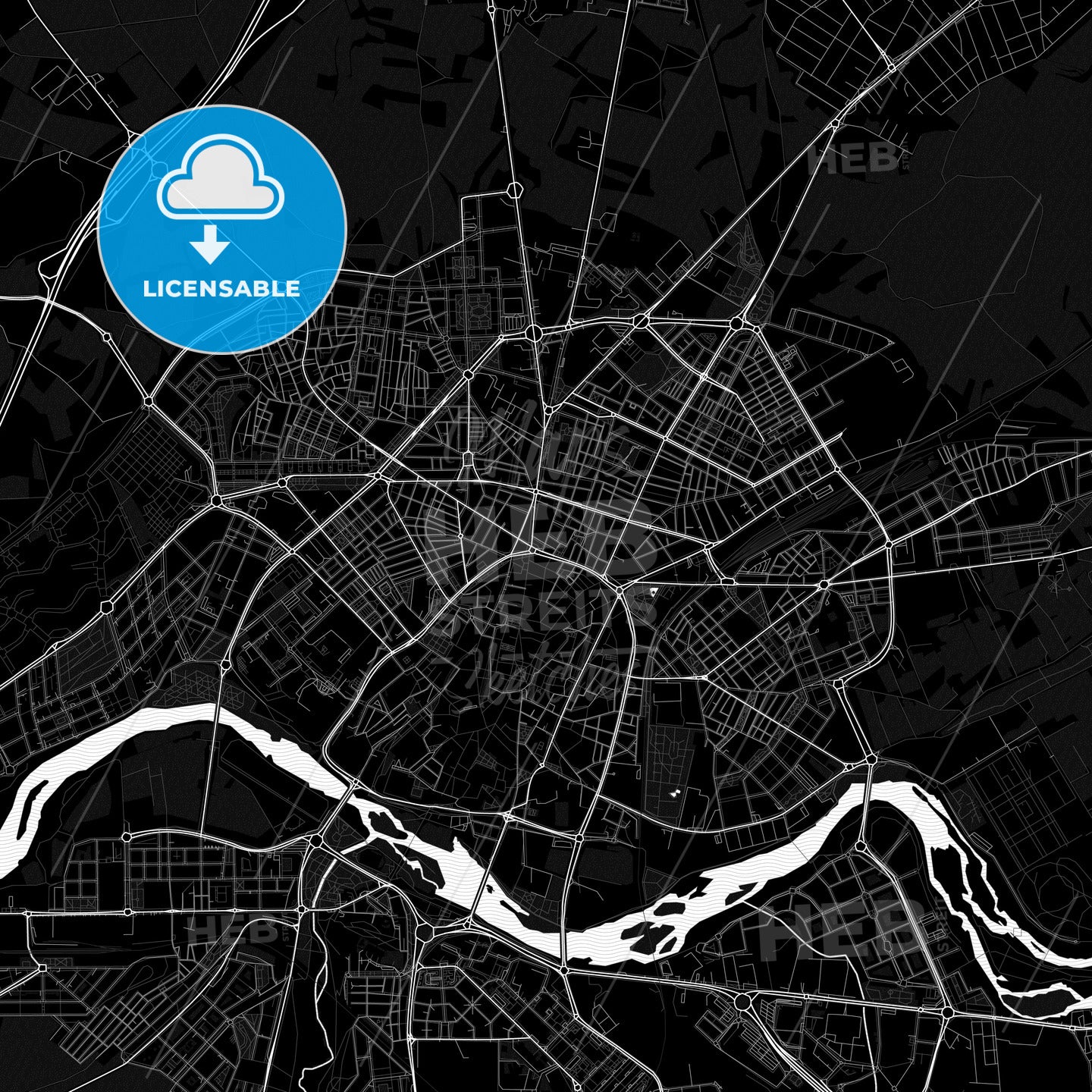 Salamanca, Spain PDF map