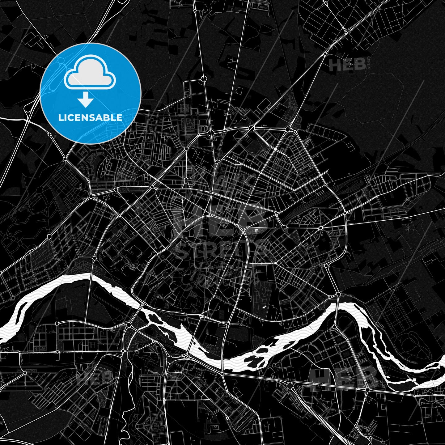 Salamanca, Spain PDF map