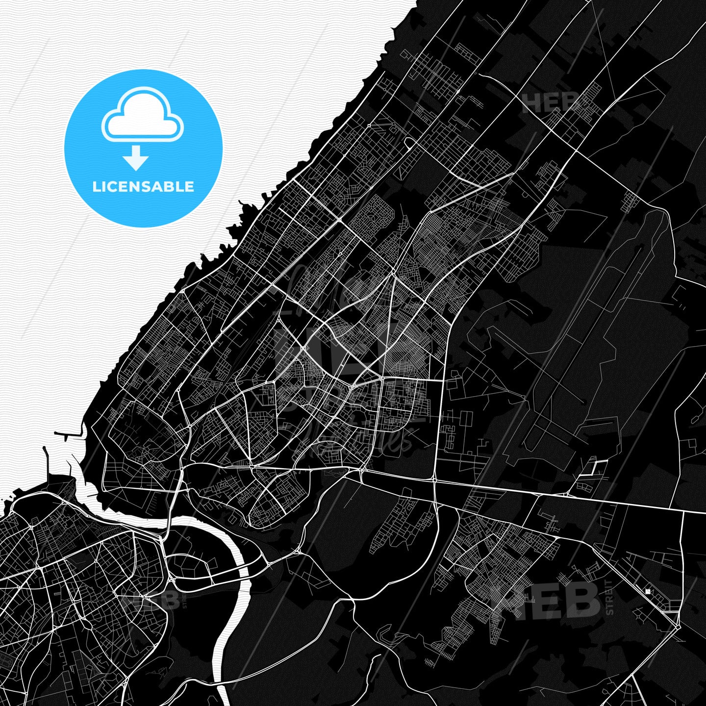 Sale, Morocco PDF map