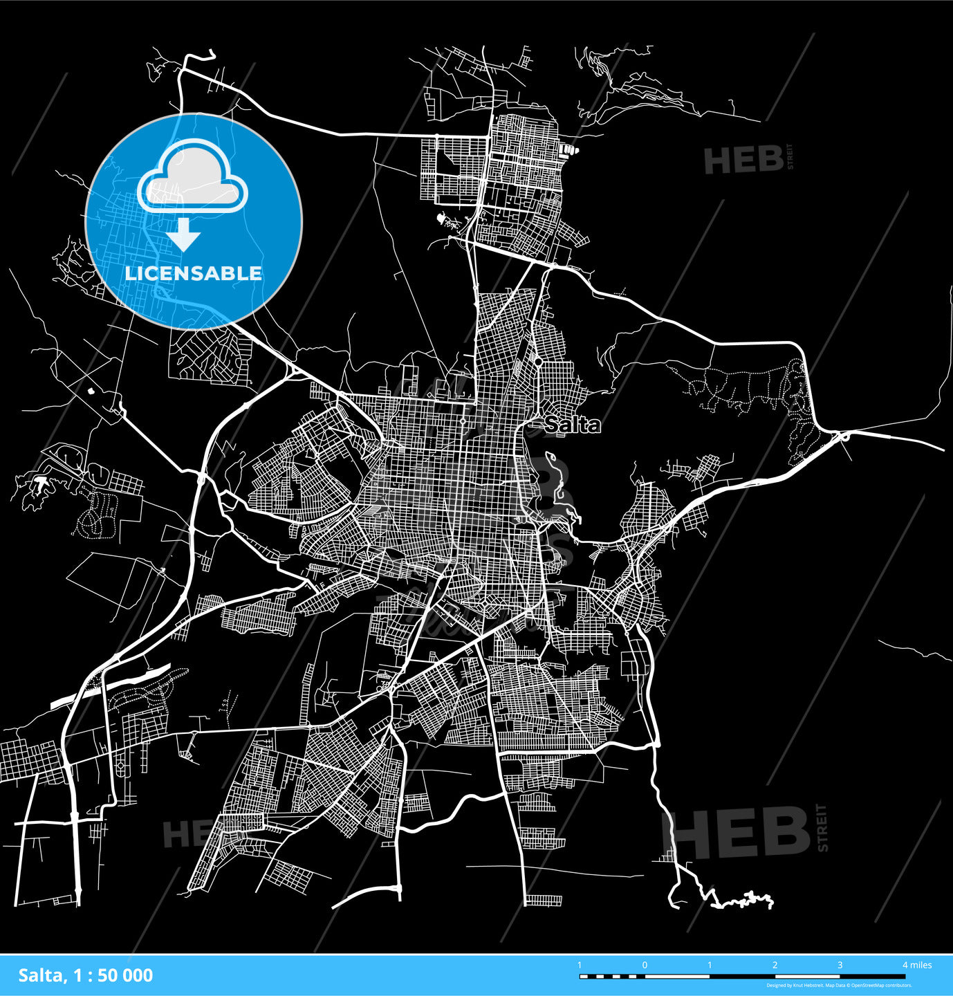 Salta, Argentina map
