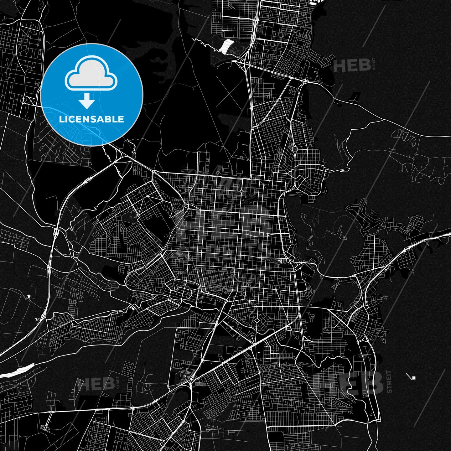 Salta, Argentina PDF map