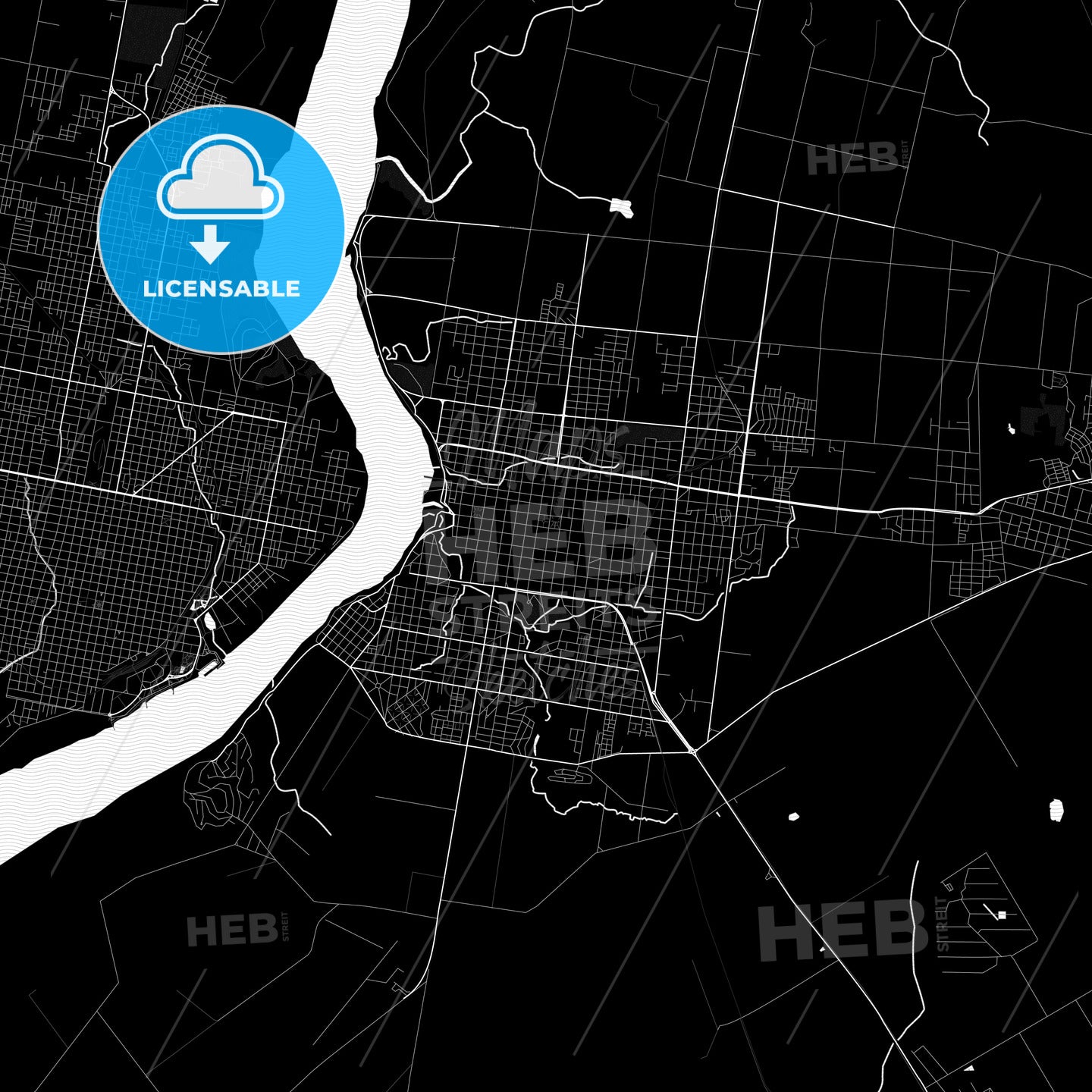 Salto, Uruguay PDF map