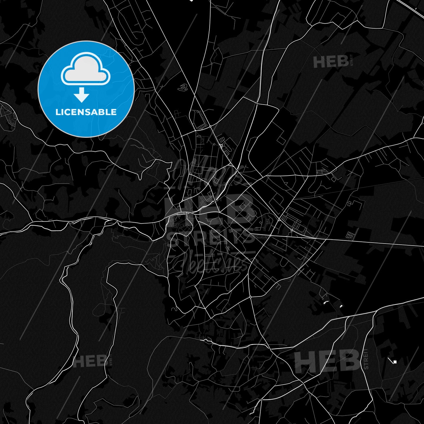 Samobor, Croatia PDF map