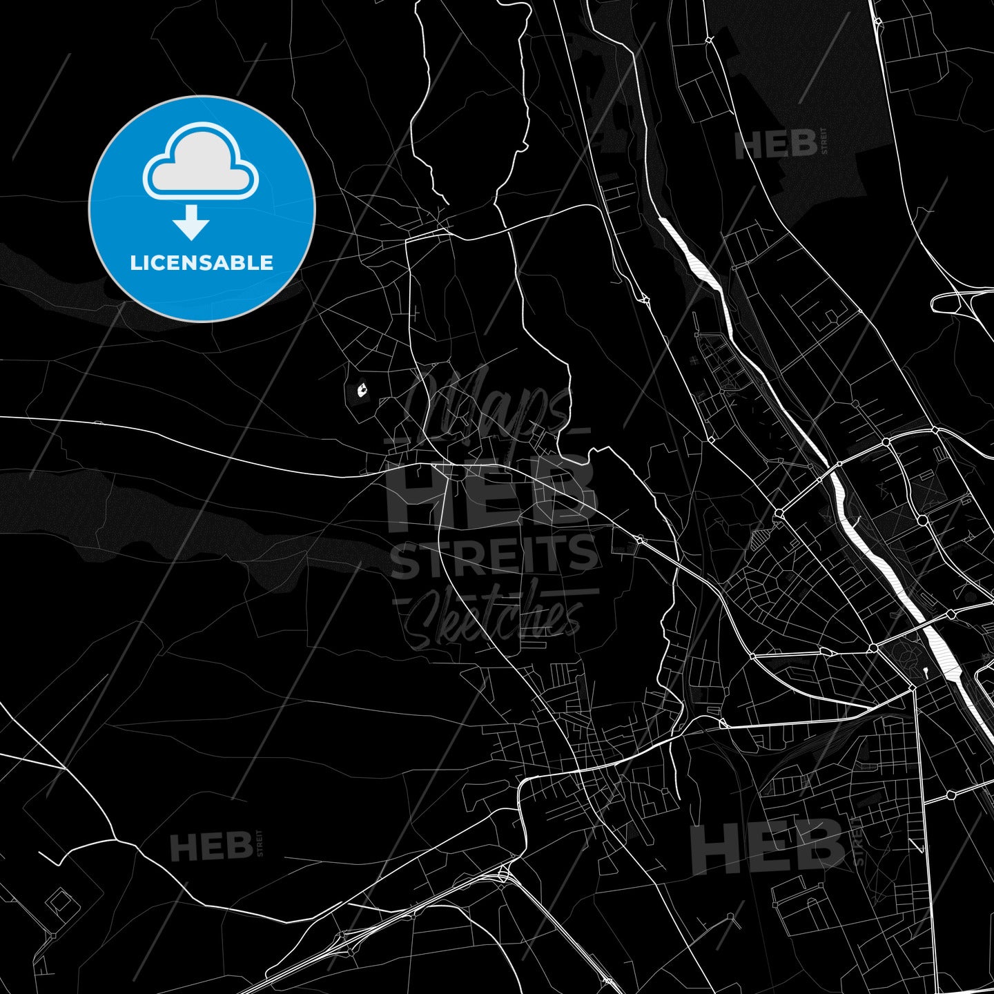 San Andrés del Rabanedo, Spain PDF map