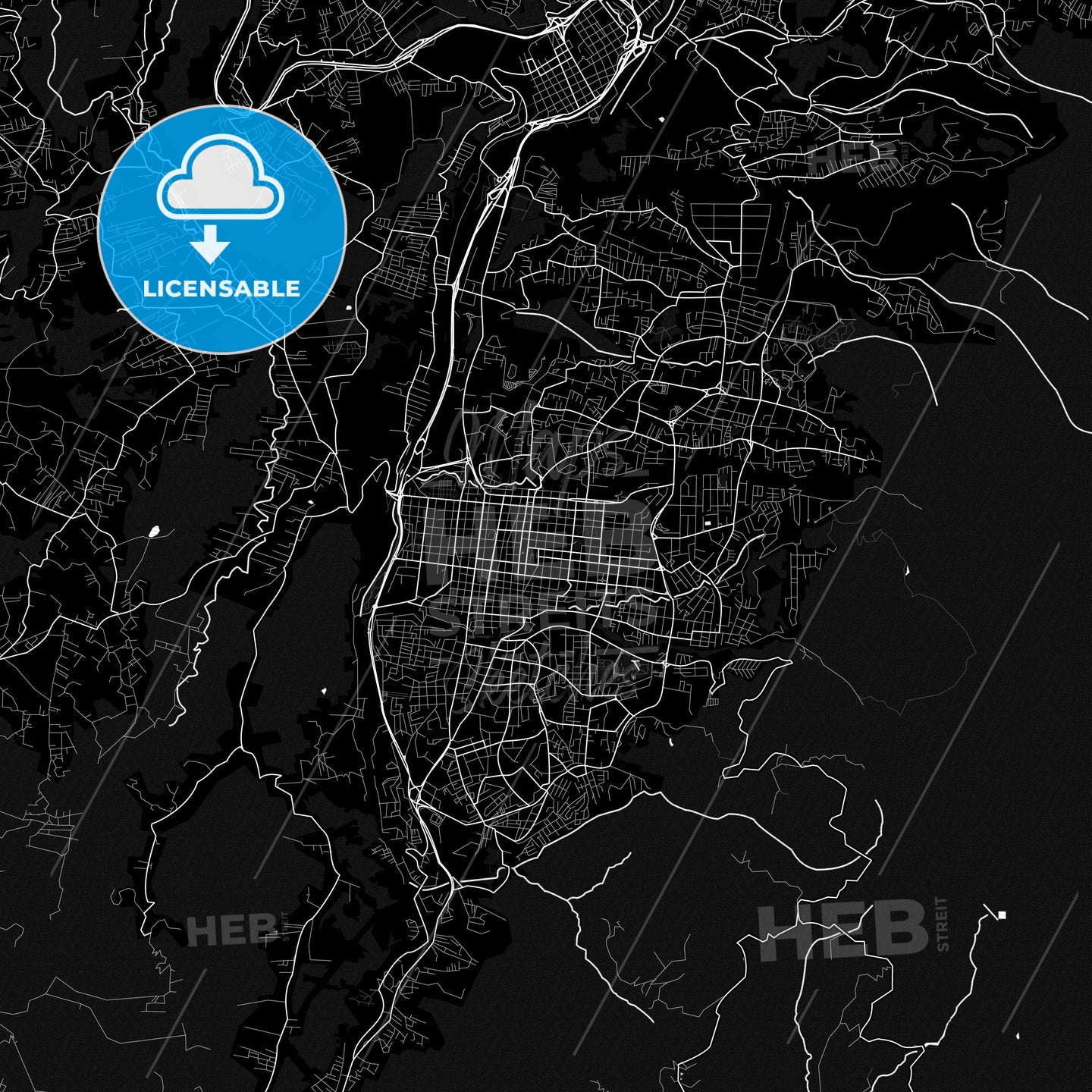 San Cristobal, Venezuela PDF map