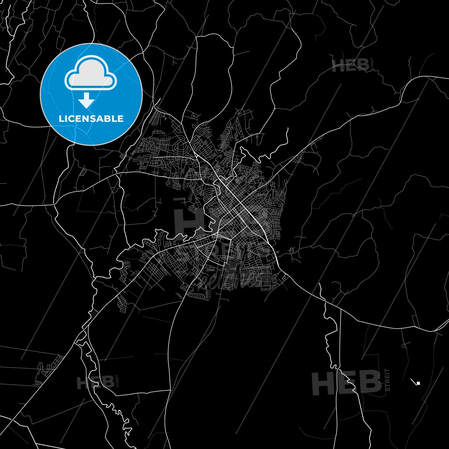 San Francisco de Macorís, Dominican Republic PDF map