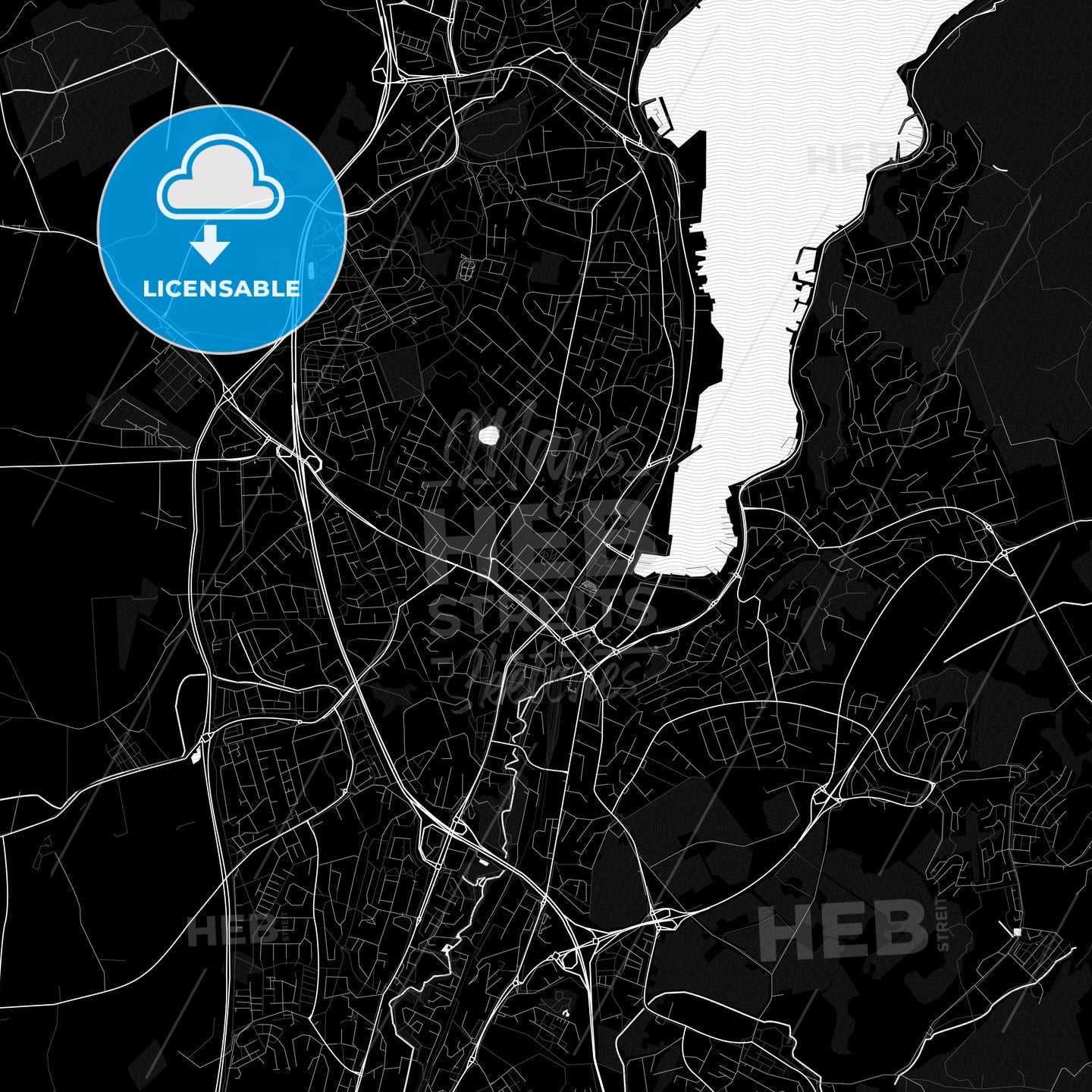 Sandnes, Norway PDF map
