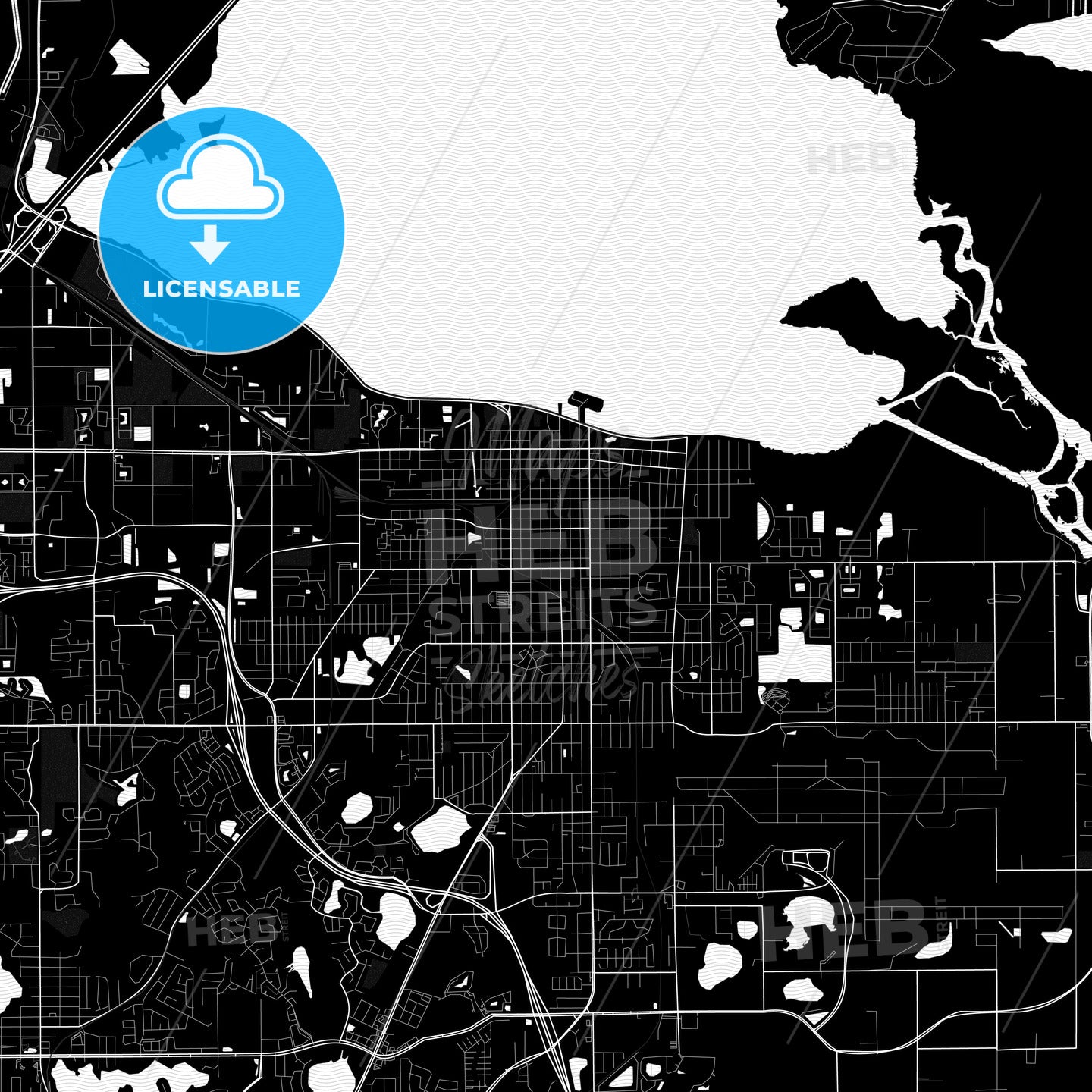 Sanford, Florida, United States, PDF map