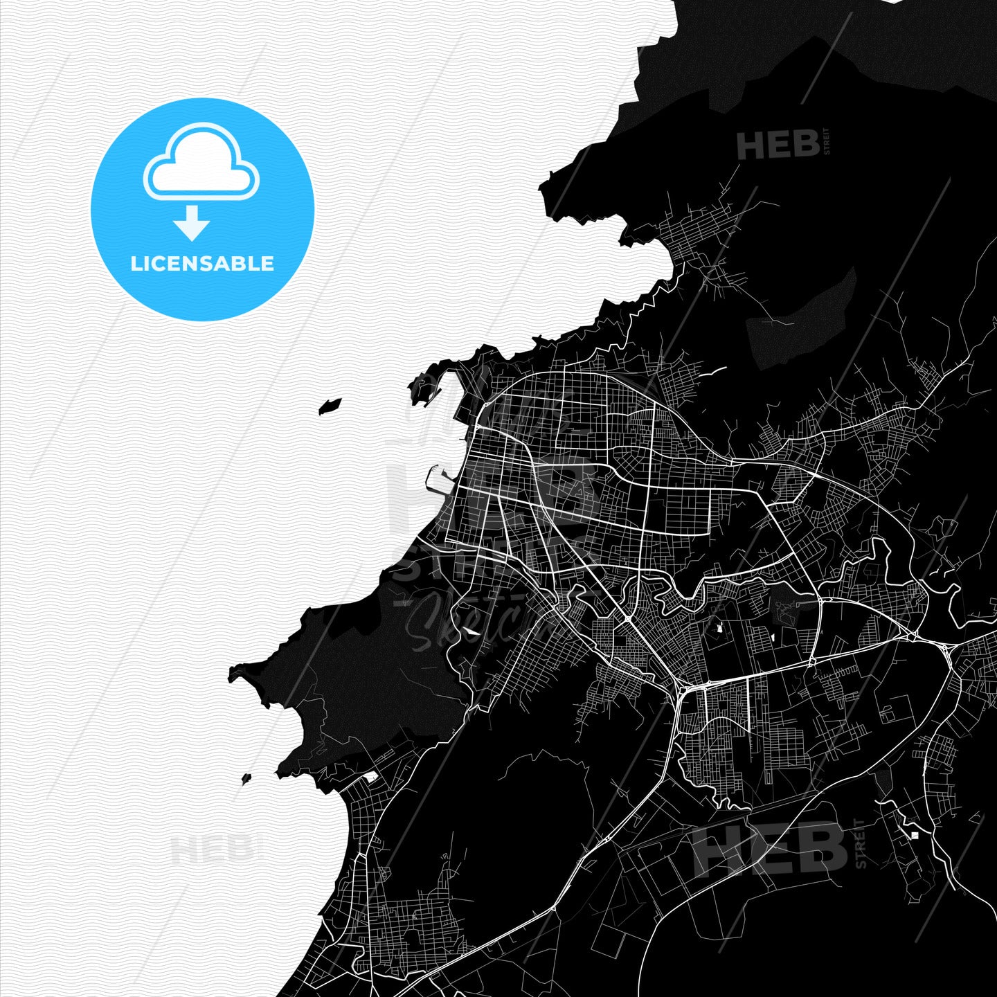Santa Marta, Colombia PDF map