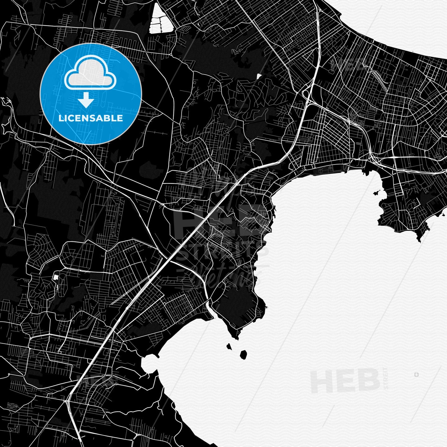 Sao Jose, Brazil PDF map