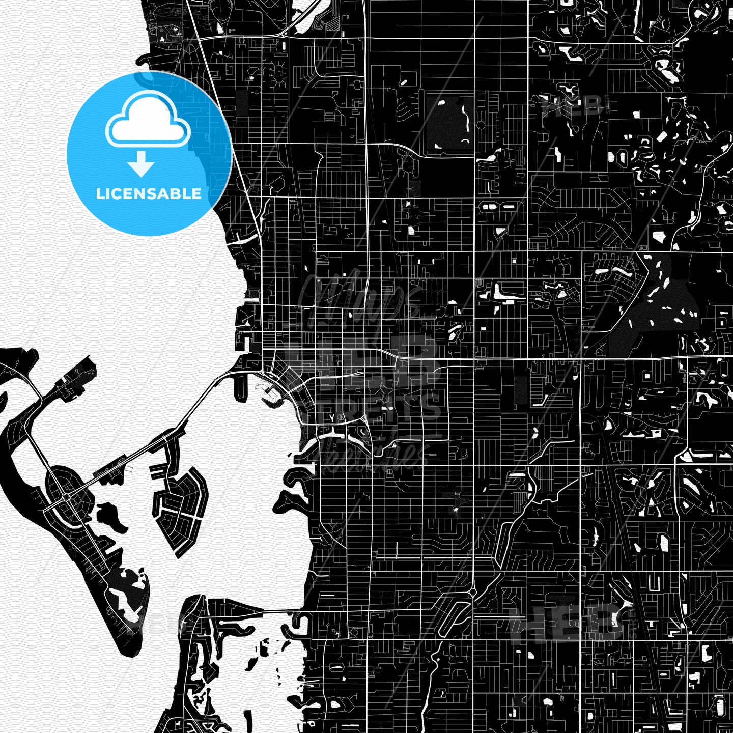 Sarasota, Florida, United States, PDF map