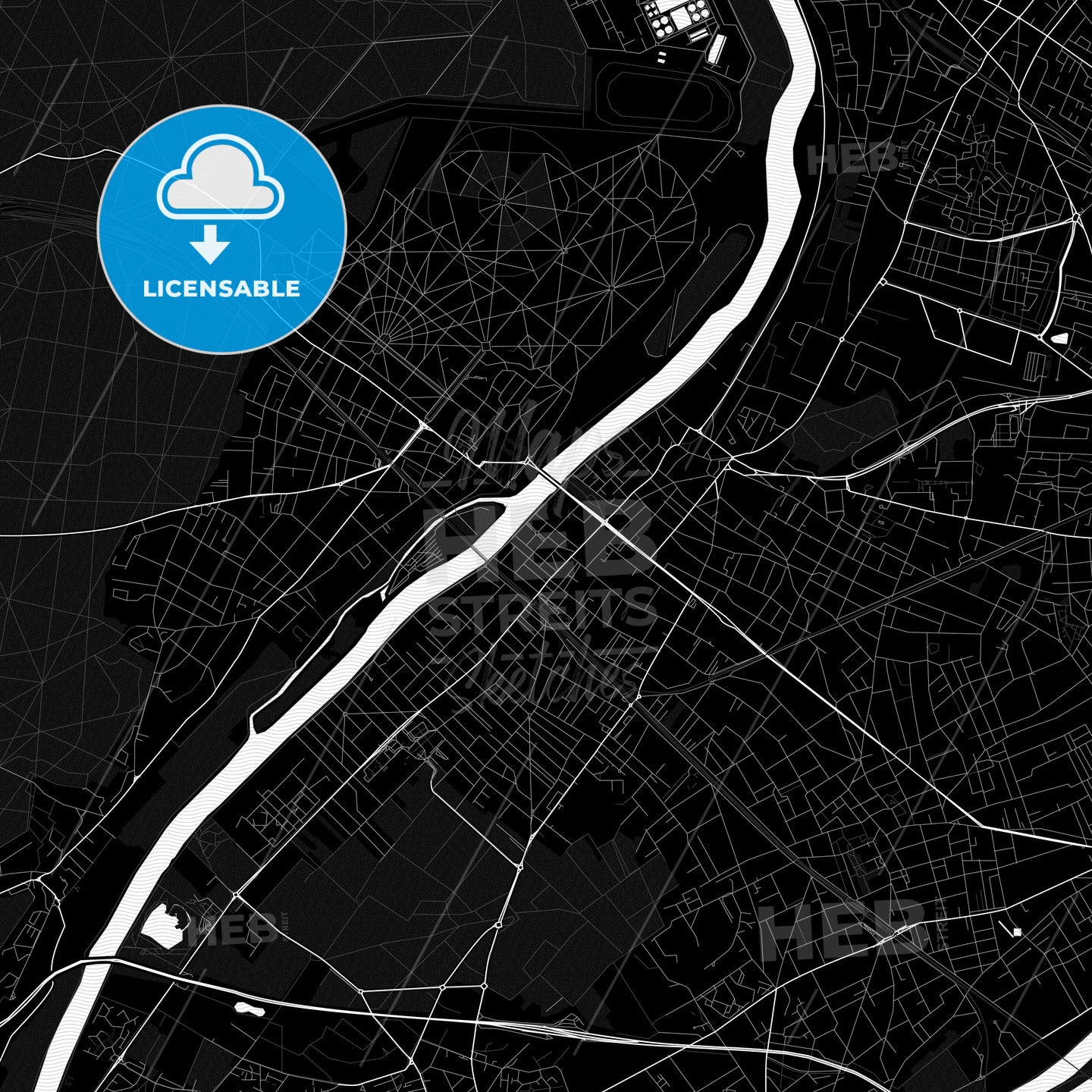 Sartrouville, France PDF map