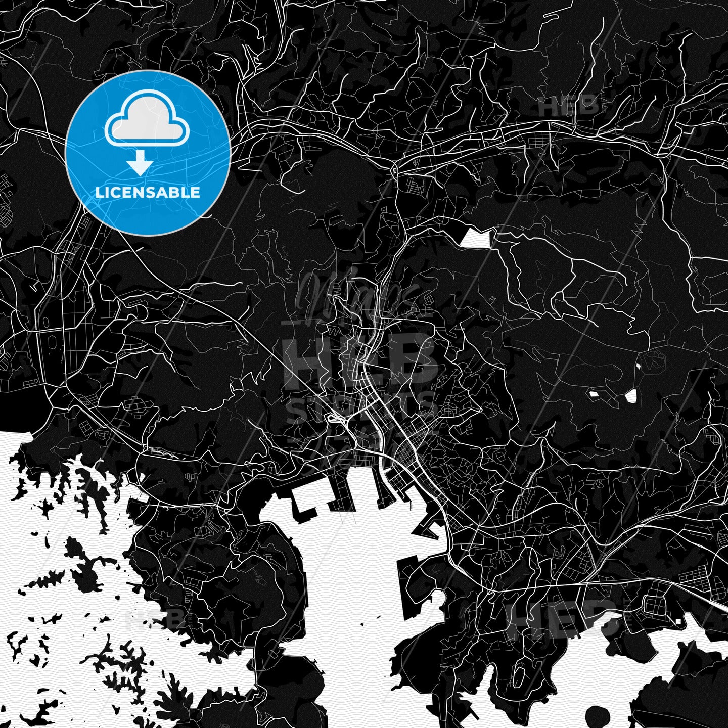 Sasebo, Japan PDF map
