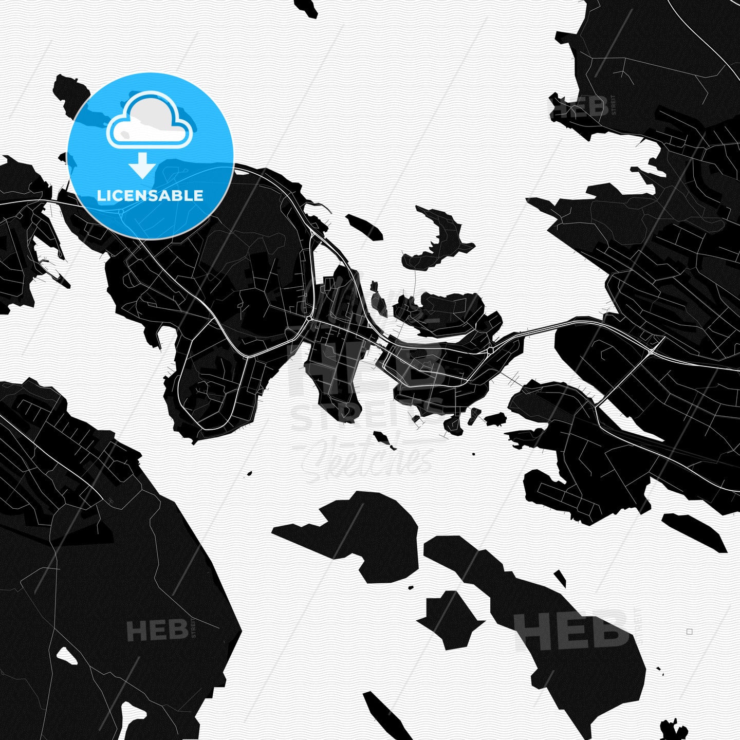 Savonlinna, Finland PDF map