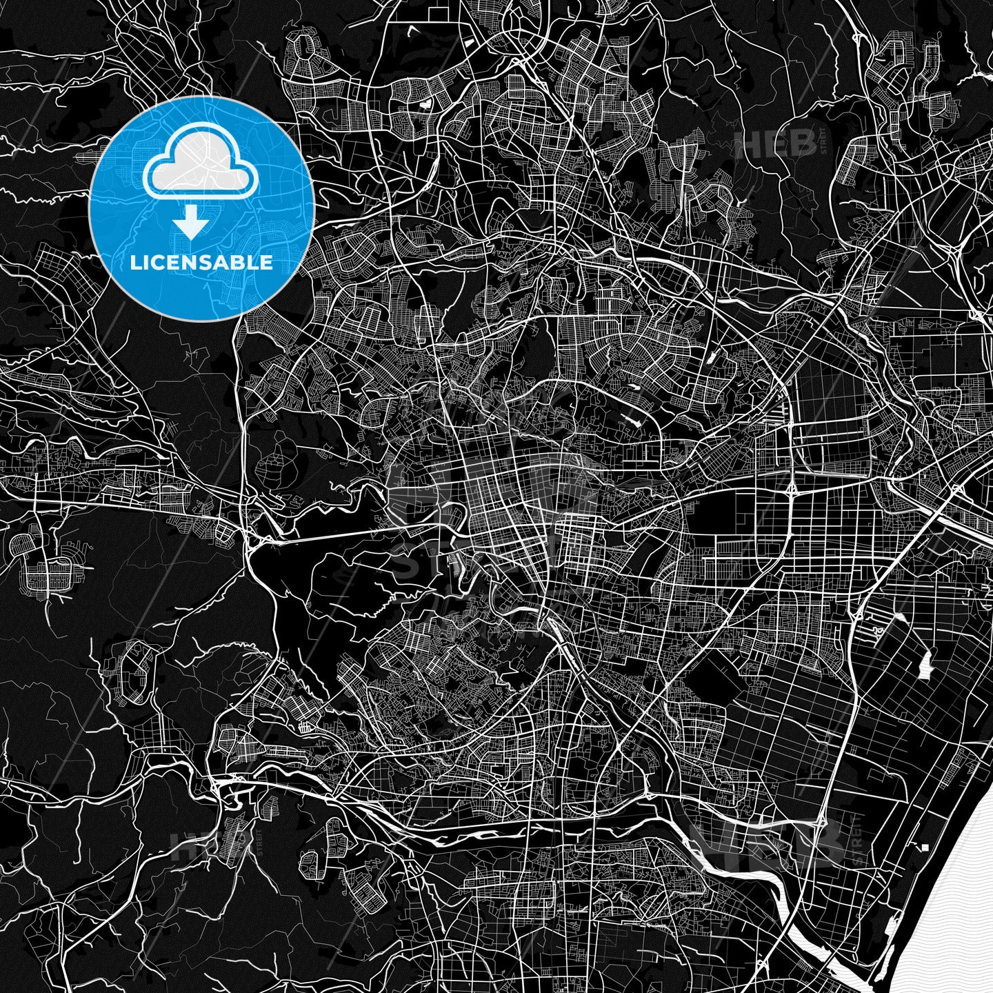 Sendai, Japan PDF map