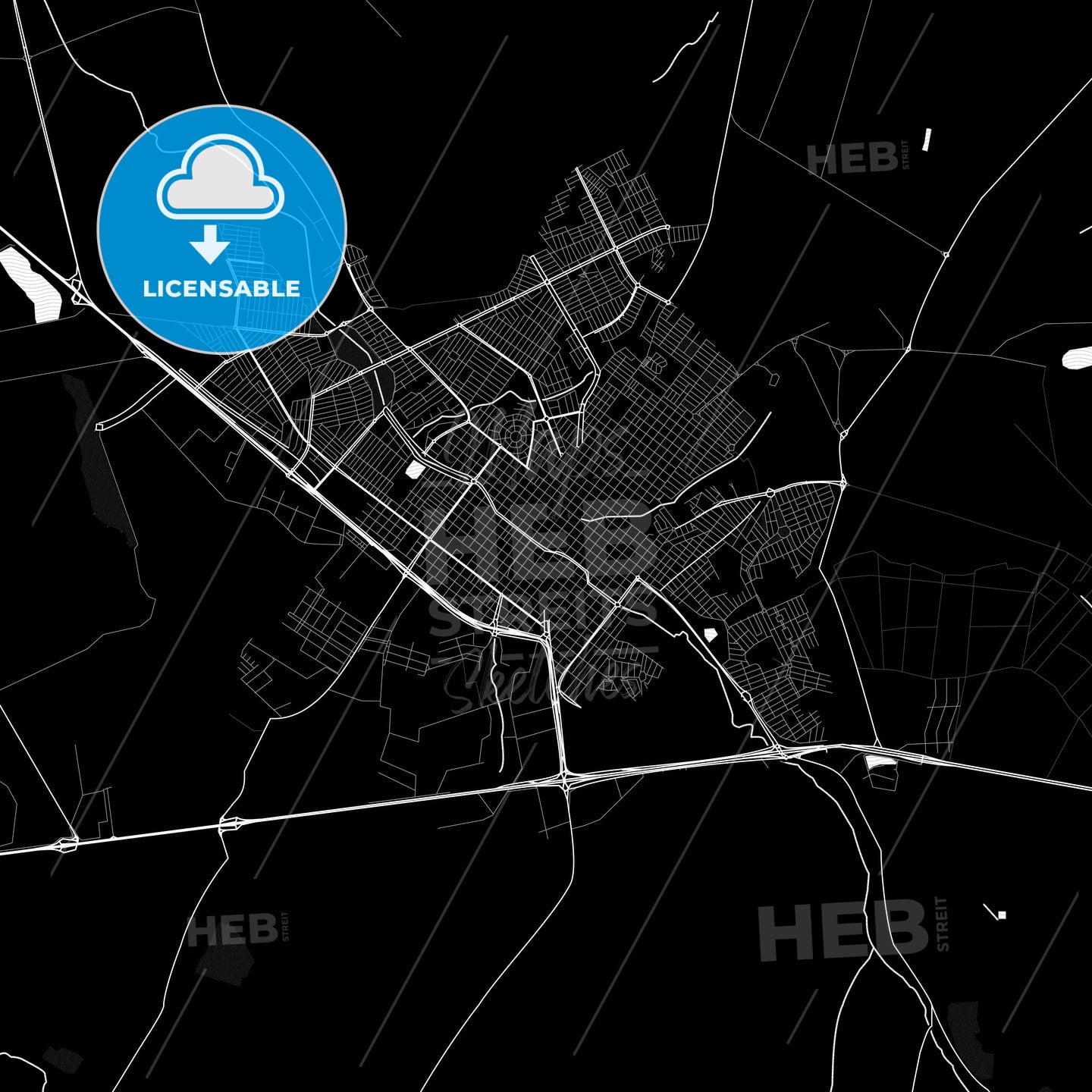 Sertaozinho, Brazil PDF map