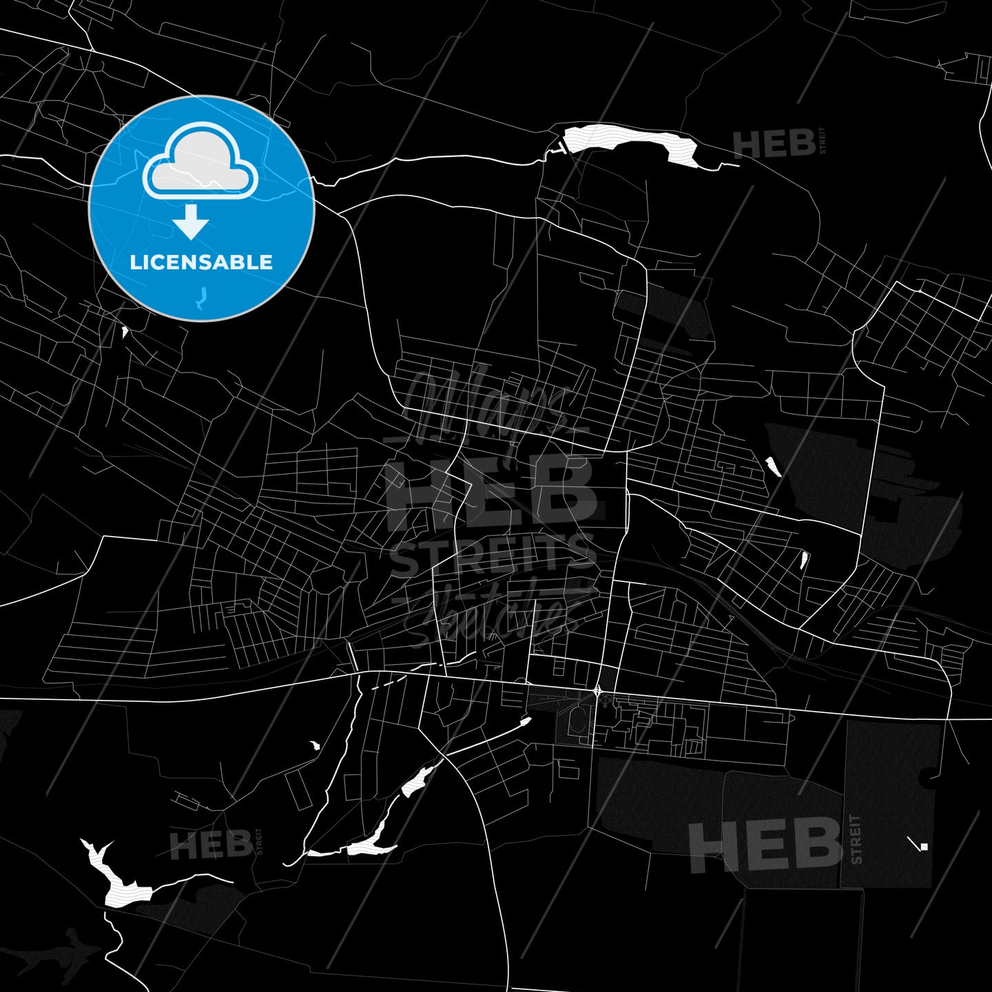 Shakhtarsk, Ukraine PDF map