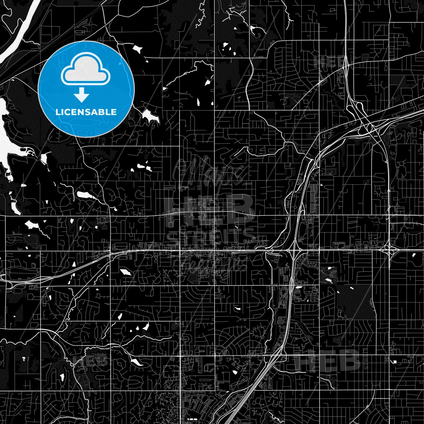 Shawnee, Kansas, United States, PDF map