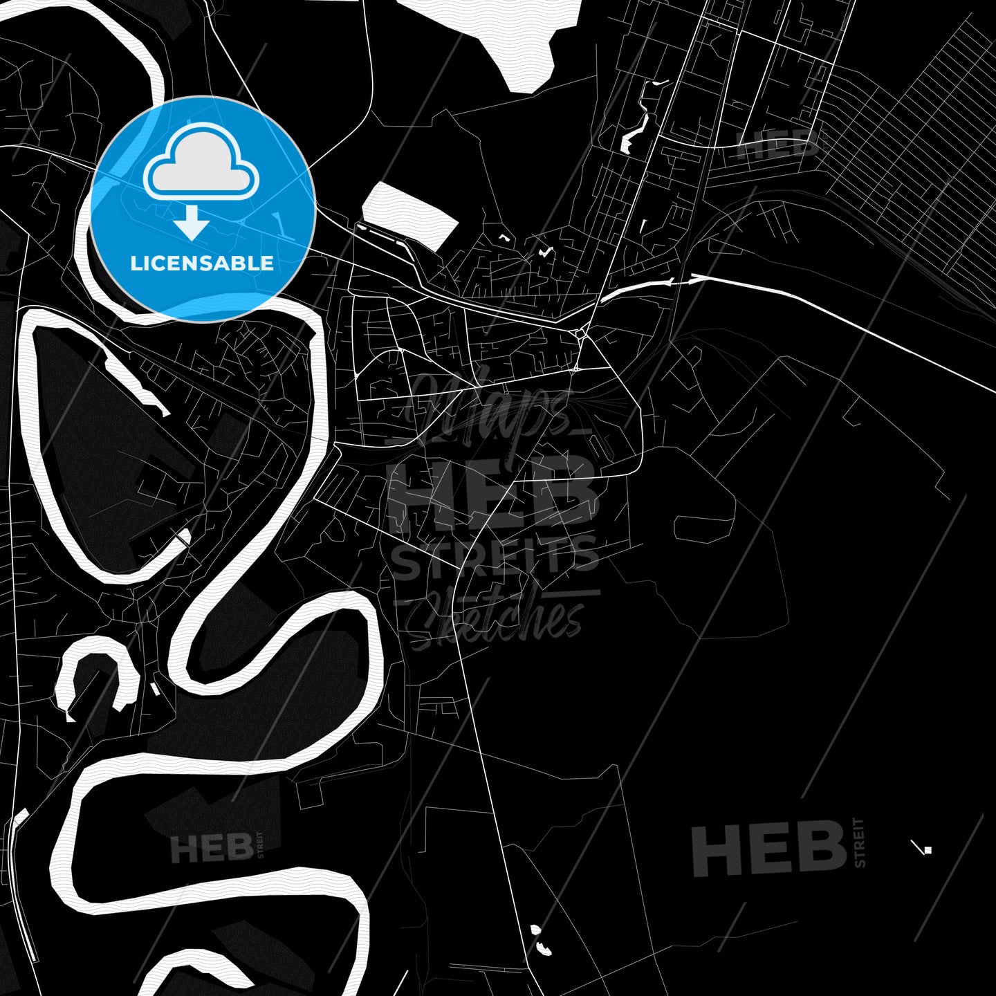 Shirvan, Azerbaijan PDF map