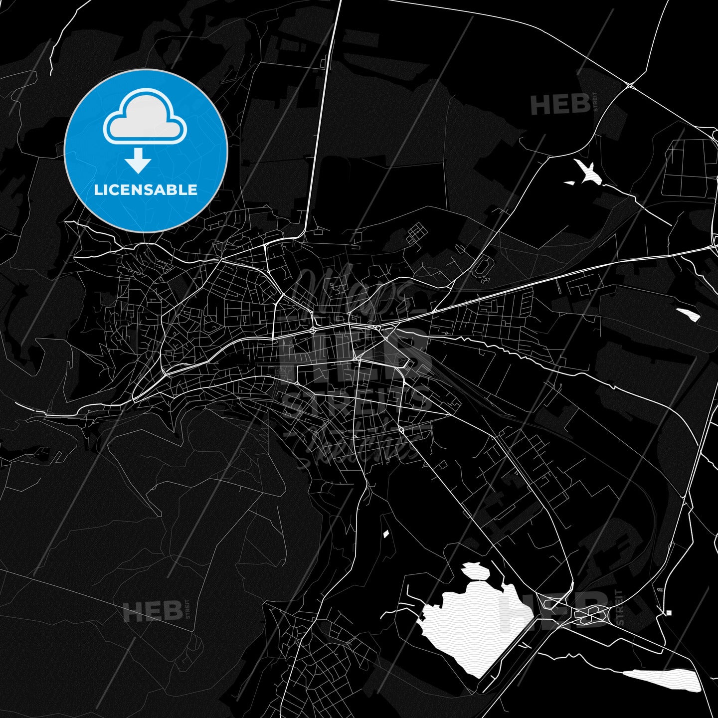 Shumen, Bulgaria PDF map