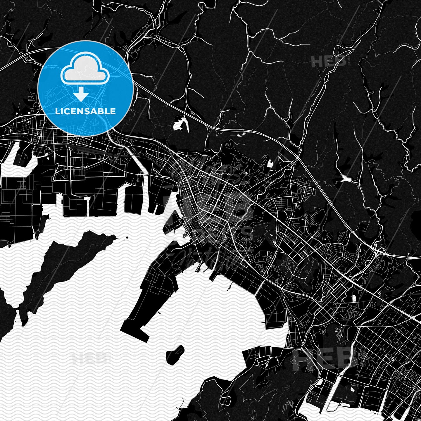 Shūnan, Japan PDF map
