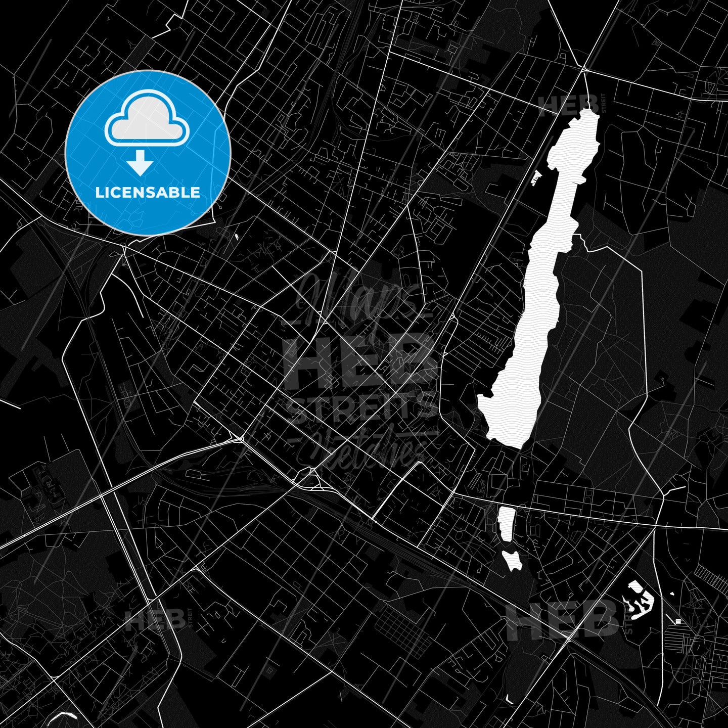 Šiauliai, Lithuania PDF map
