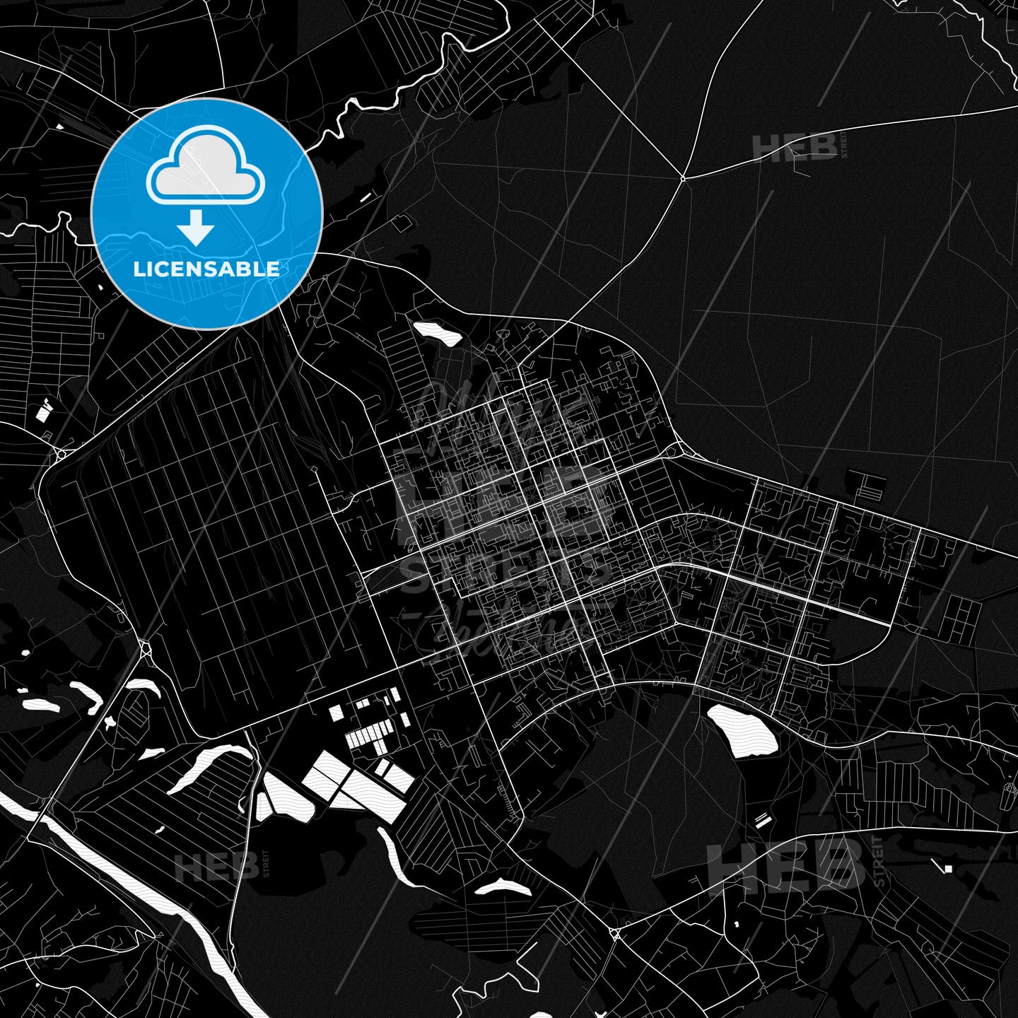 Sieverodonetsk, Ukraine PDF map
