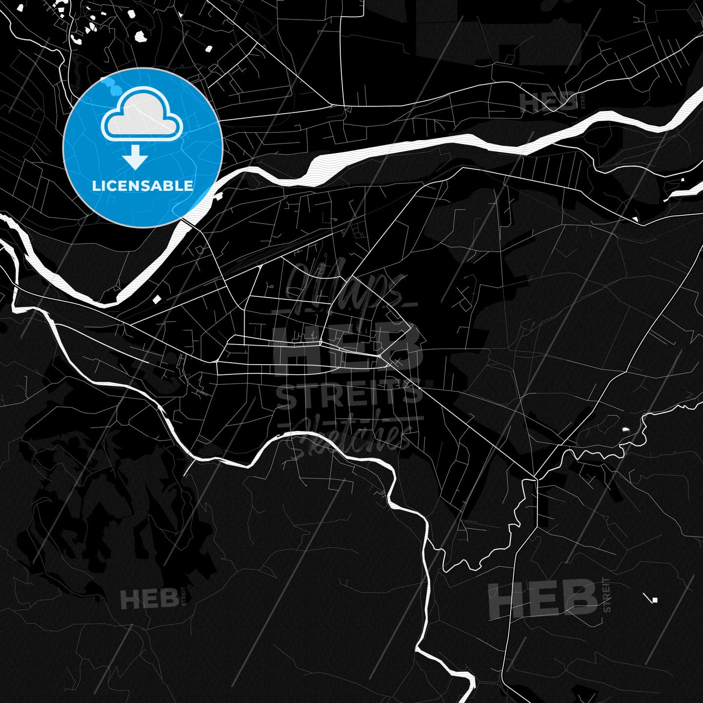 Sighetu Marmației, Romania PDF map