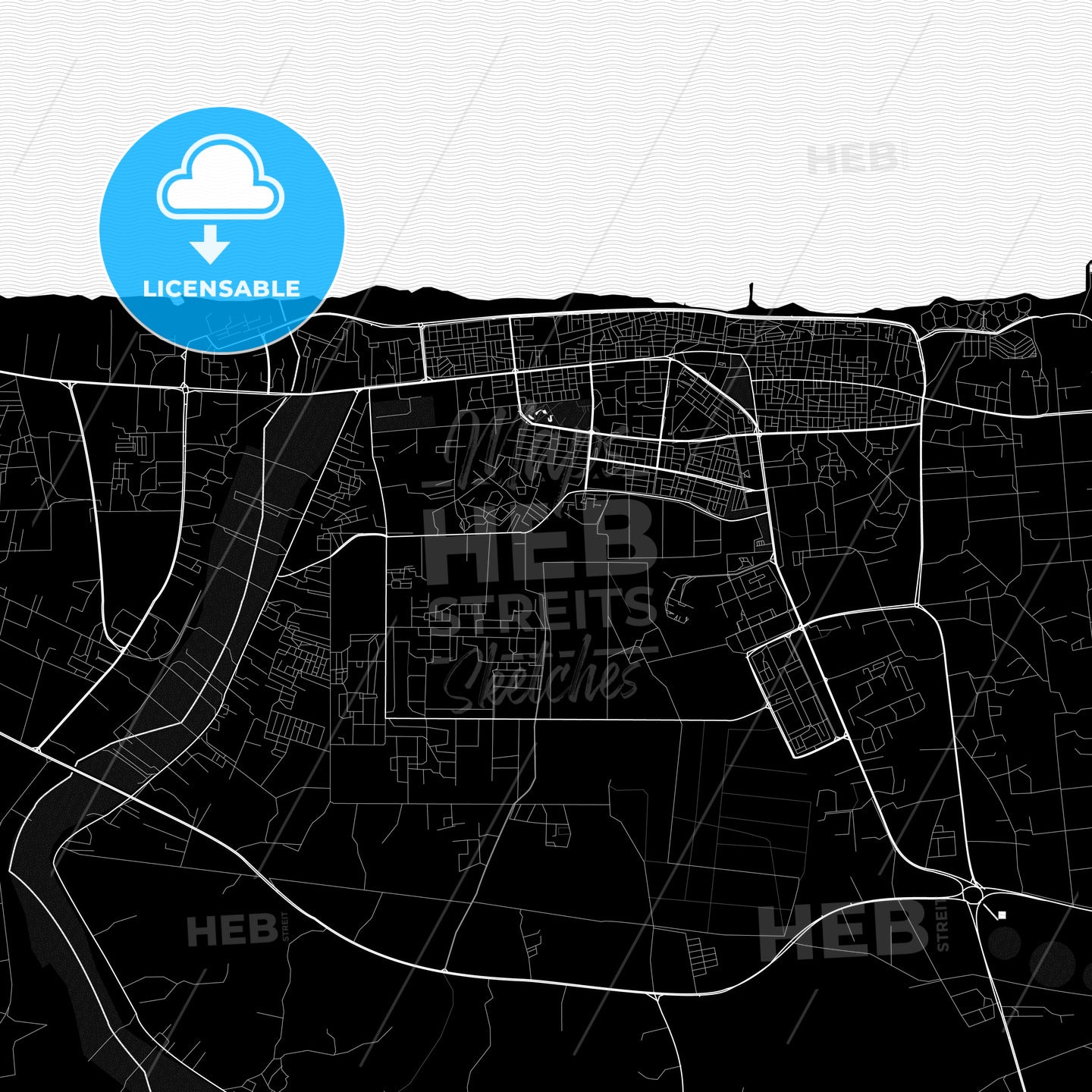 Sirte, Libya PDF map
