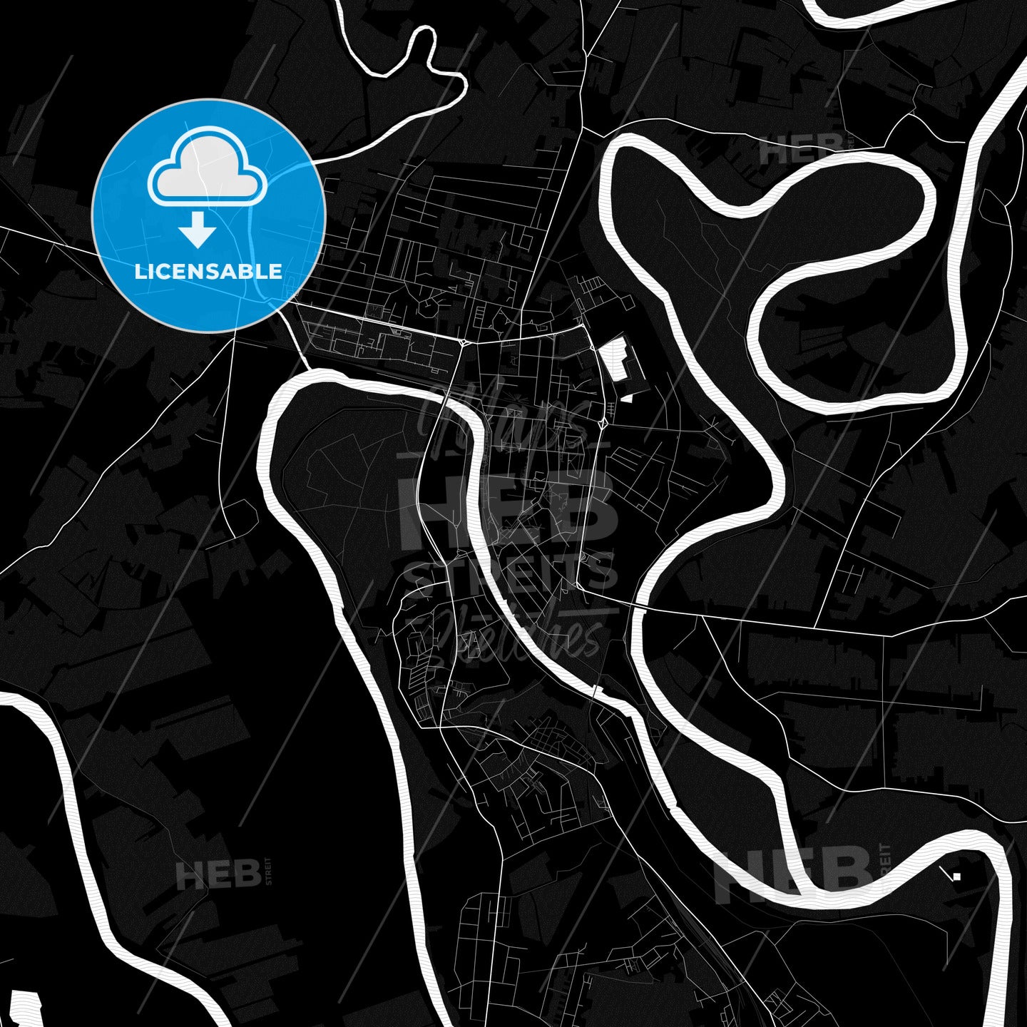 Sisak, Croatia PDF map