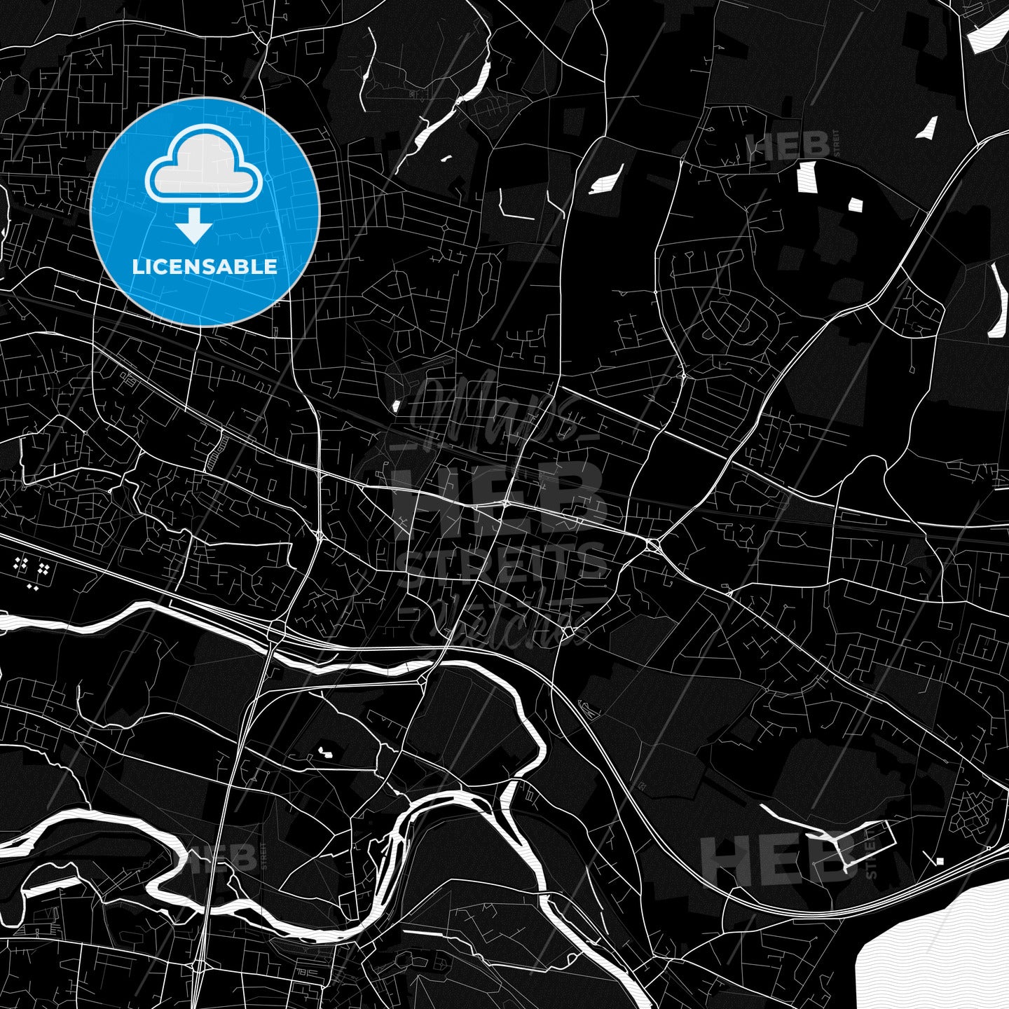 Slough, England PDF map