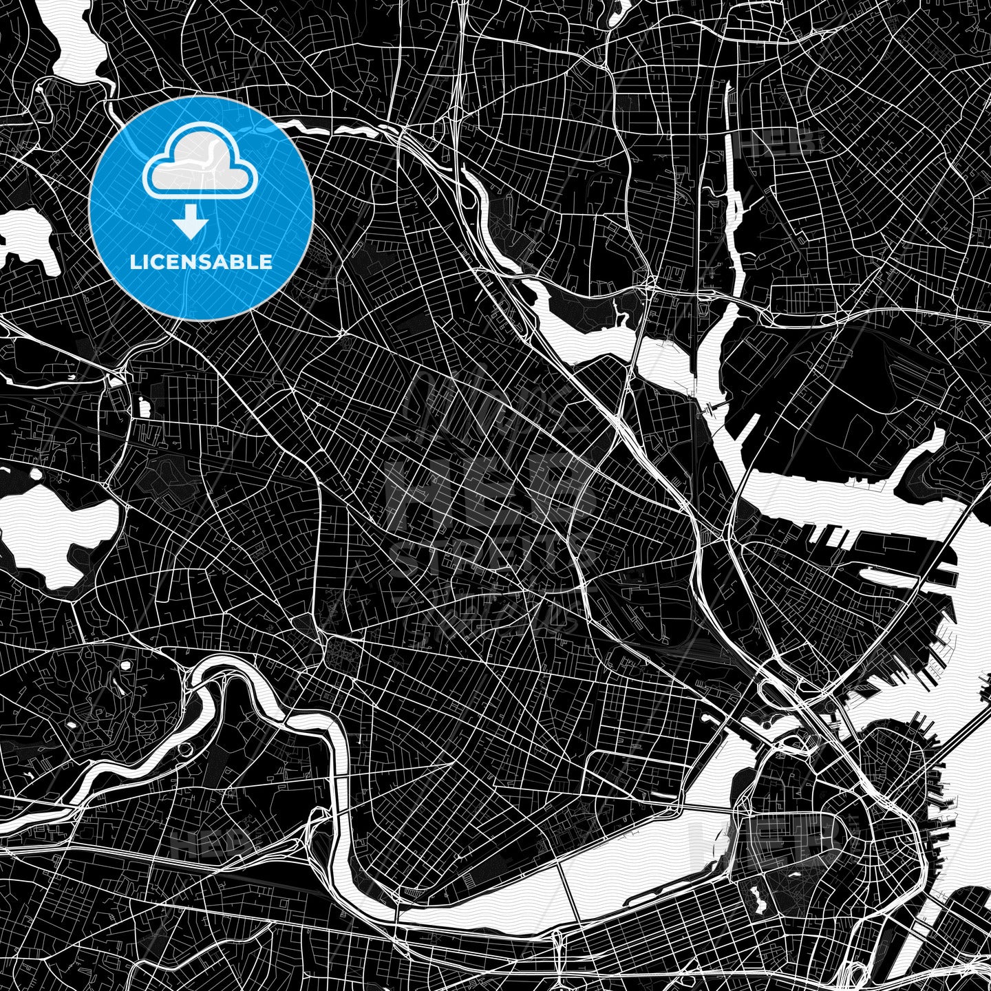 Somerville, Massachusetts, United States, PDF map