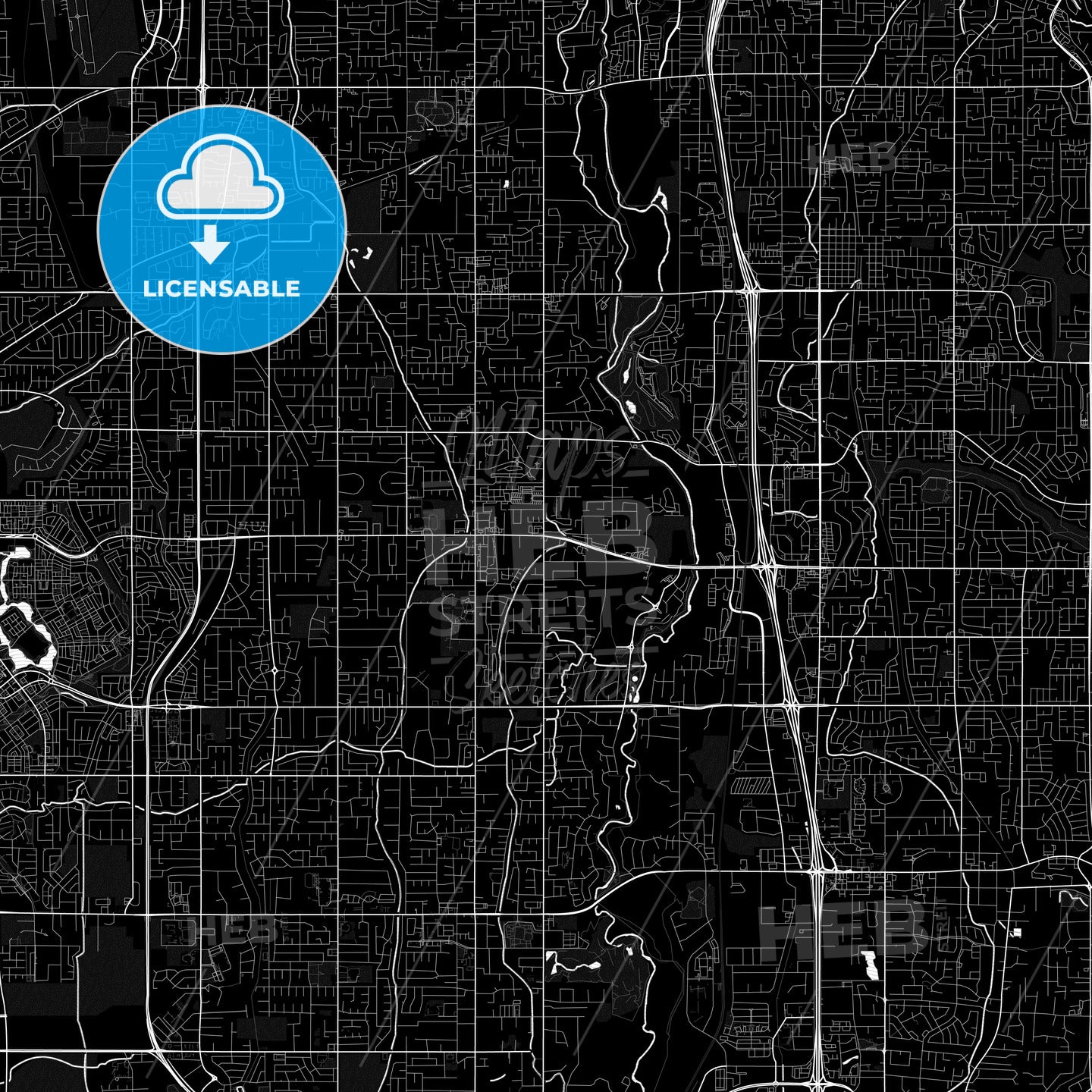 South Jordan, Utah, United States, PDF map