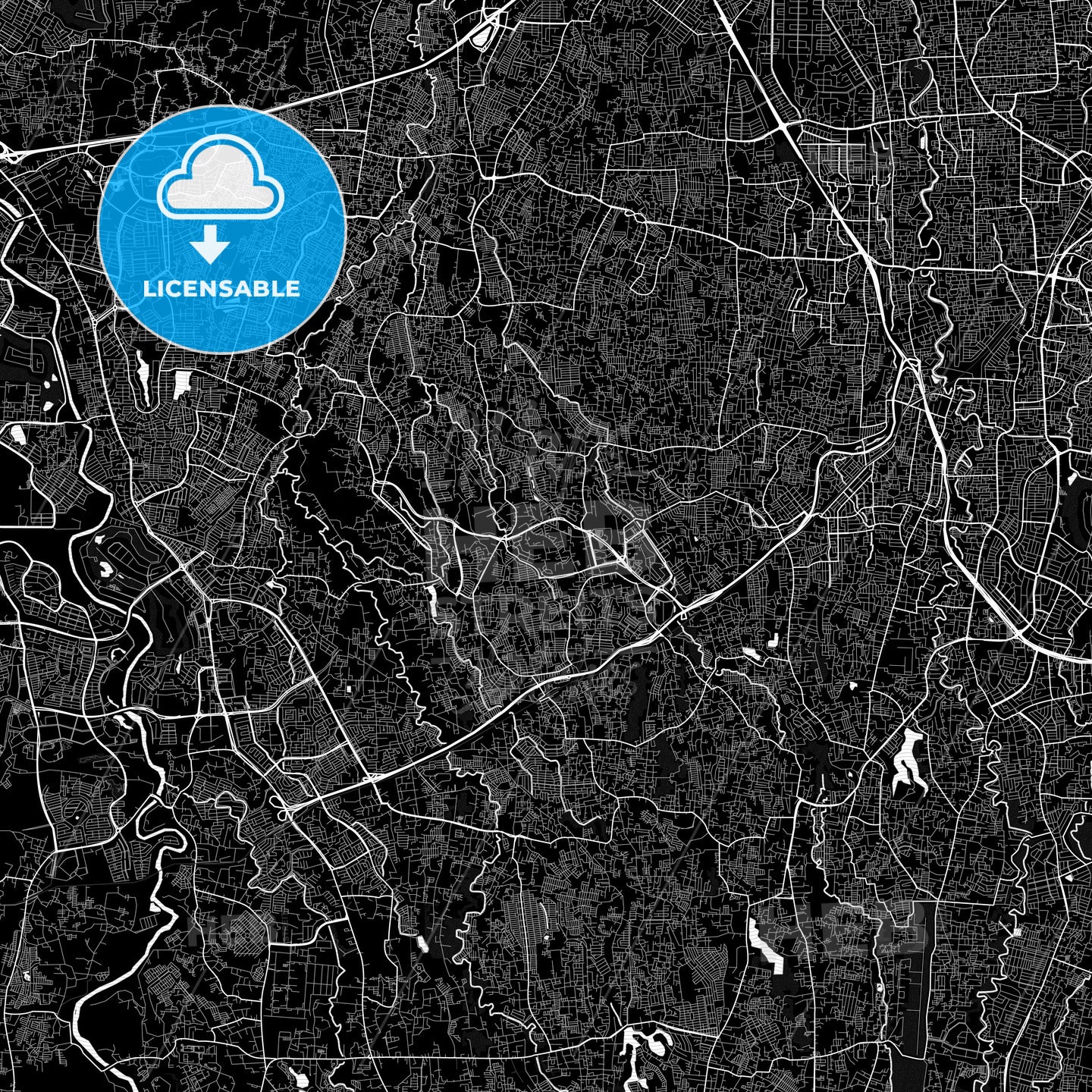 South Tangerang, Indonesia PDF map