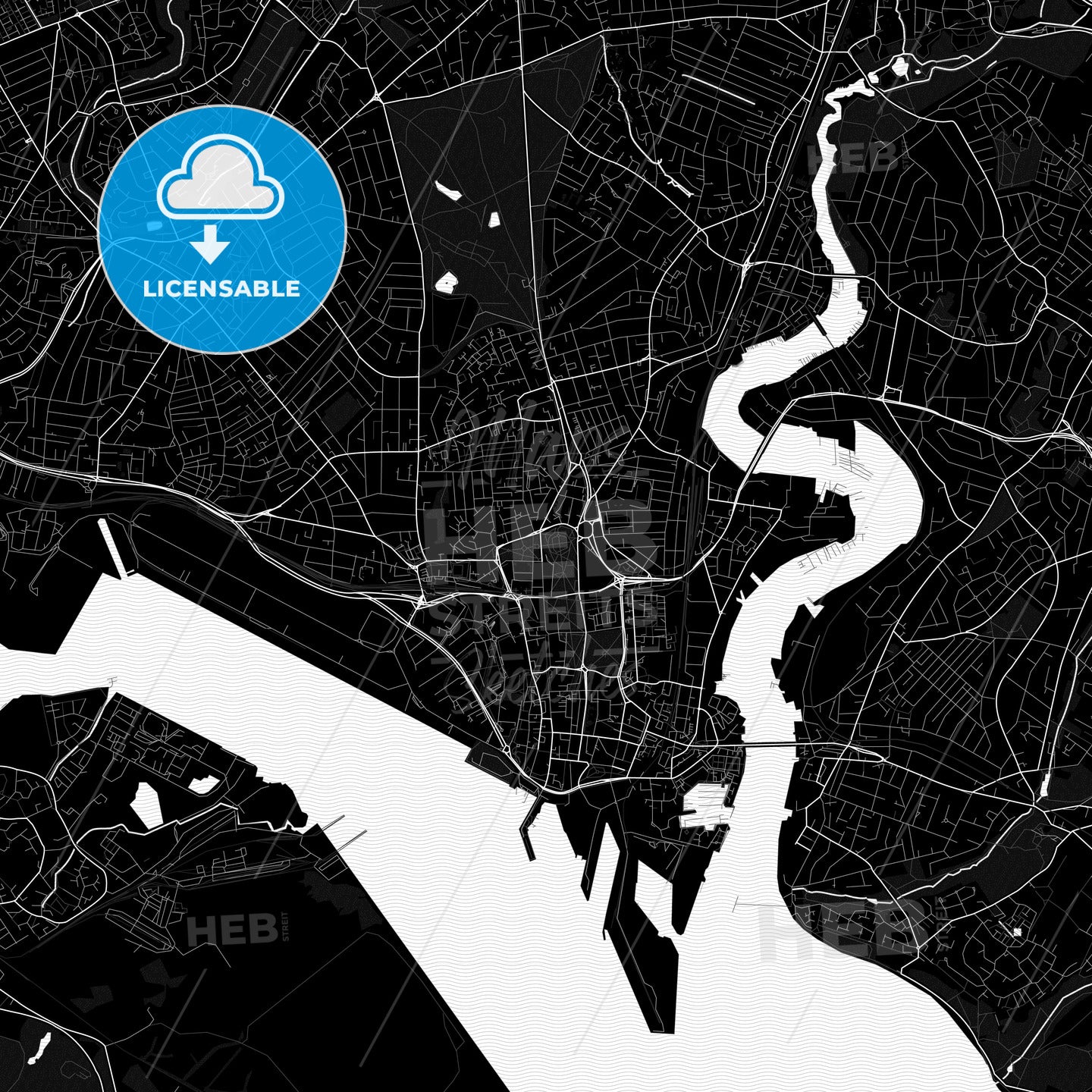 Southampton, England PDF map