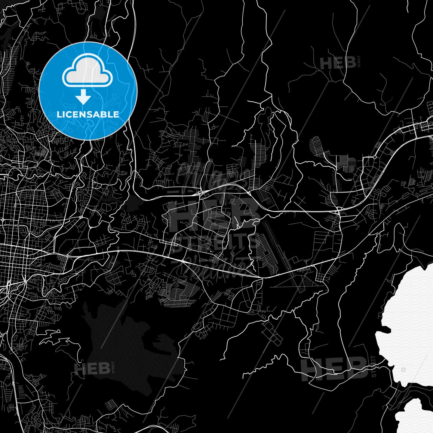 Soyapango, El Salvador PDF map