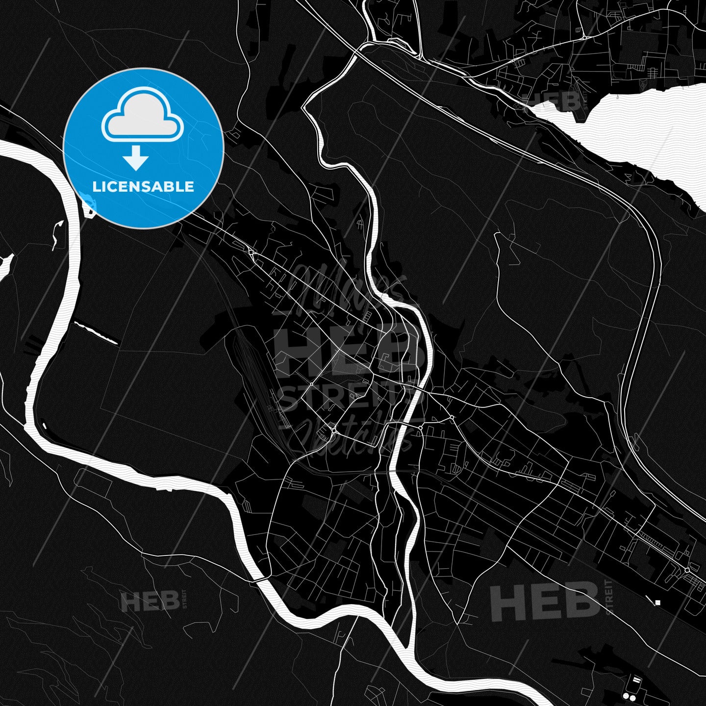 Spittal an der Drau, Austria PDF map
