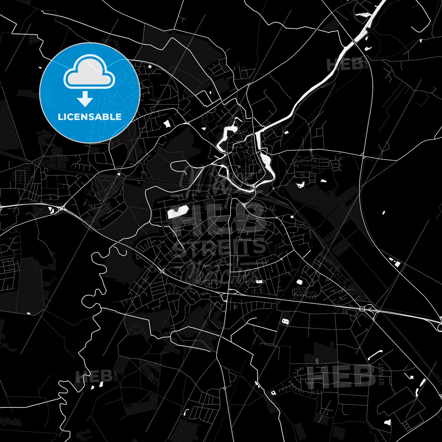 Stade, Germany PDF map