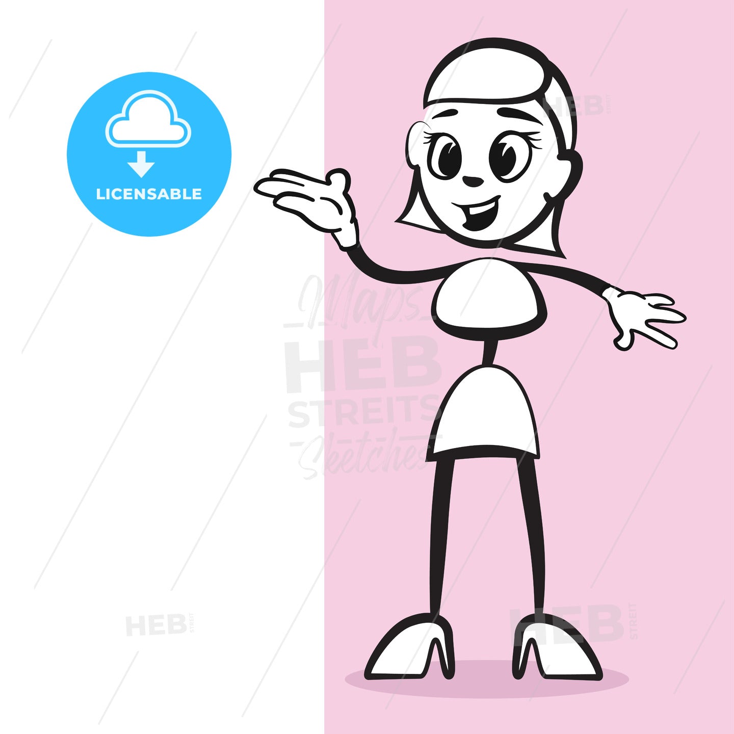 Stickman Emotion Presenting – instant download