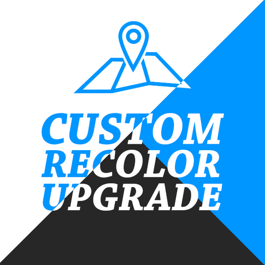 Recolor Map Style - CUSTOM VECTOR MAP Upgrade
