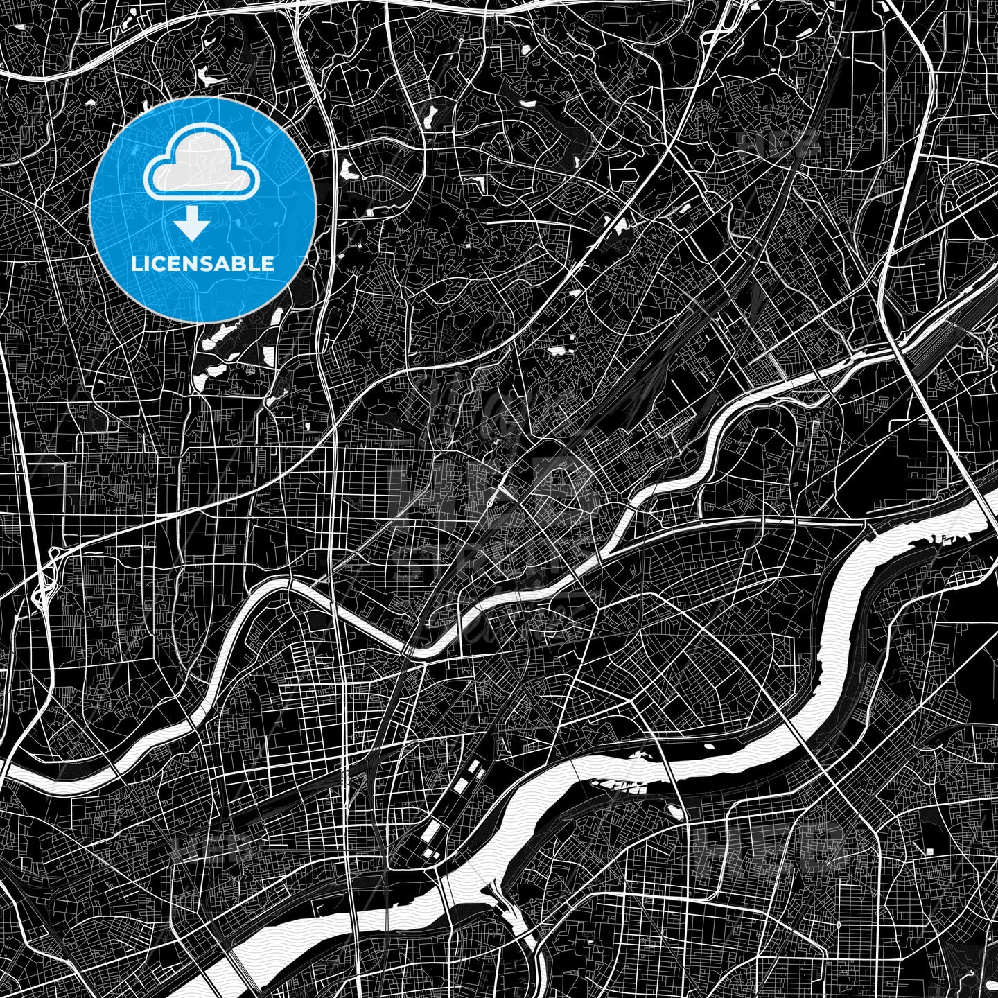 Suita, Japan PDF map